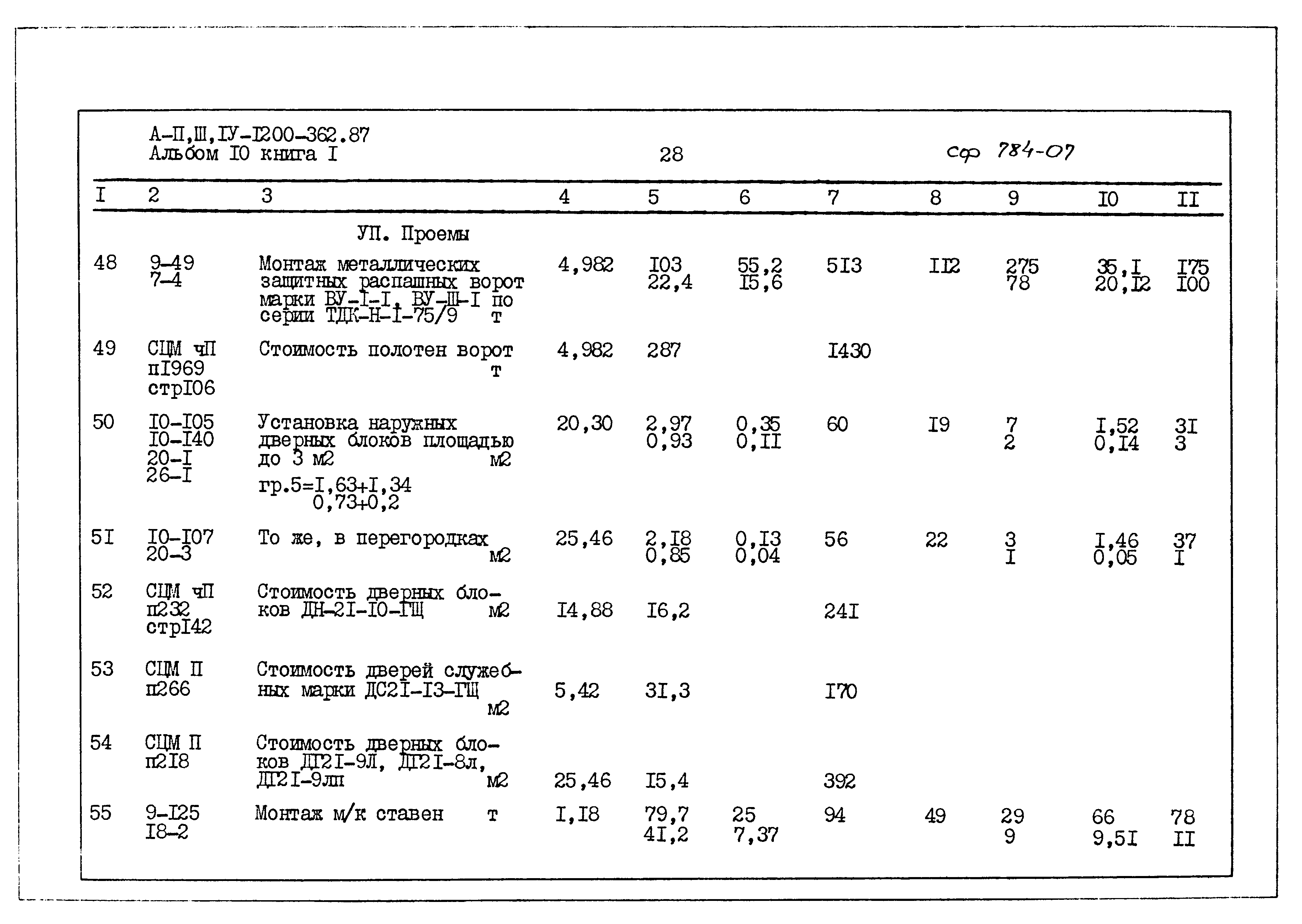 Типовой проект А-II,III,IV-1200-362.87