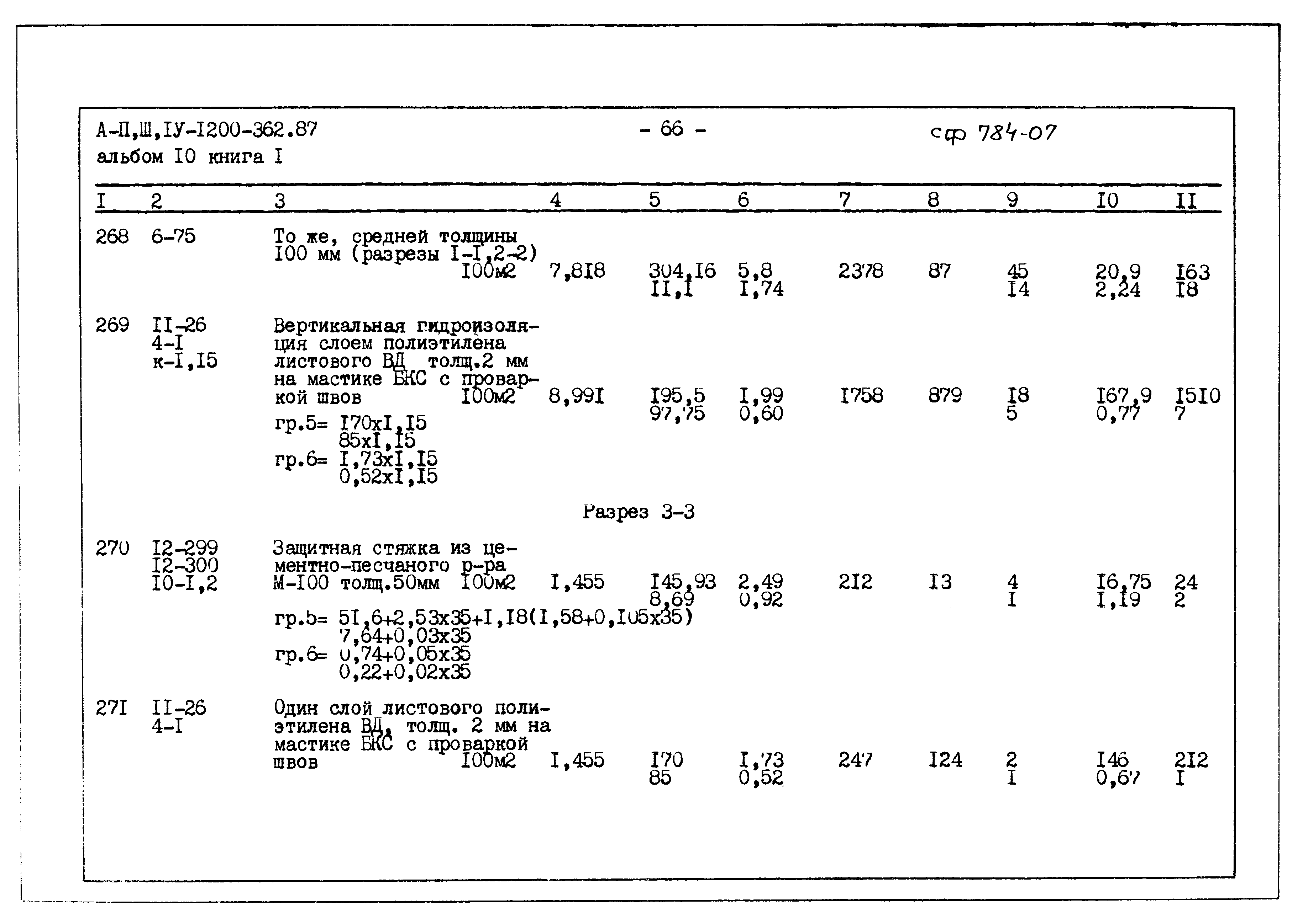 Типовой проект А-II,III,IV-1200-362.87
