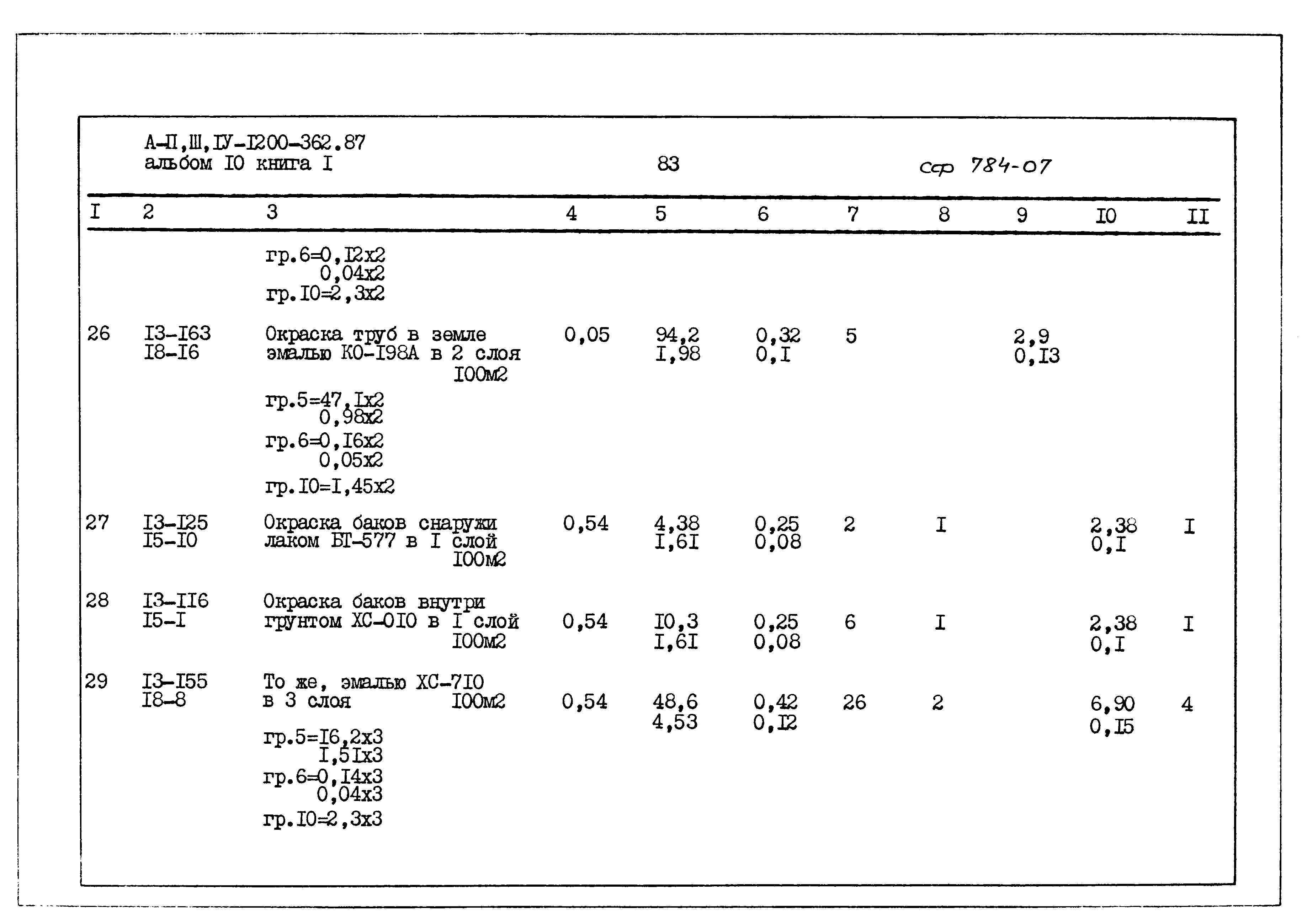 Типовой проект А-II,III,IV-1200-362.87