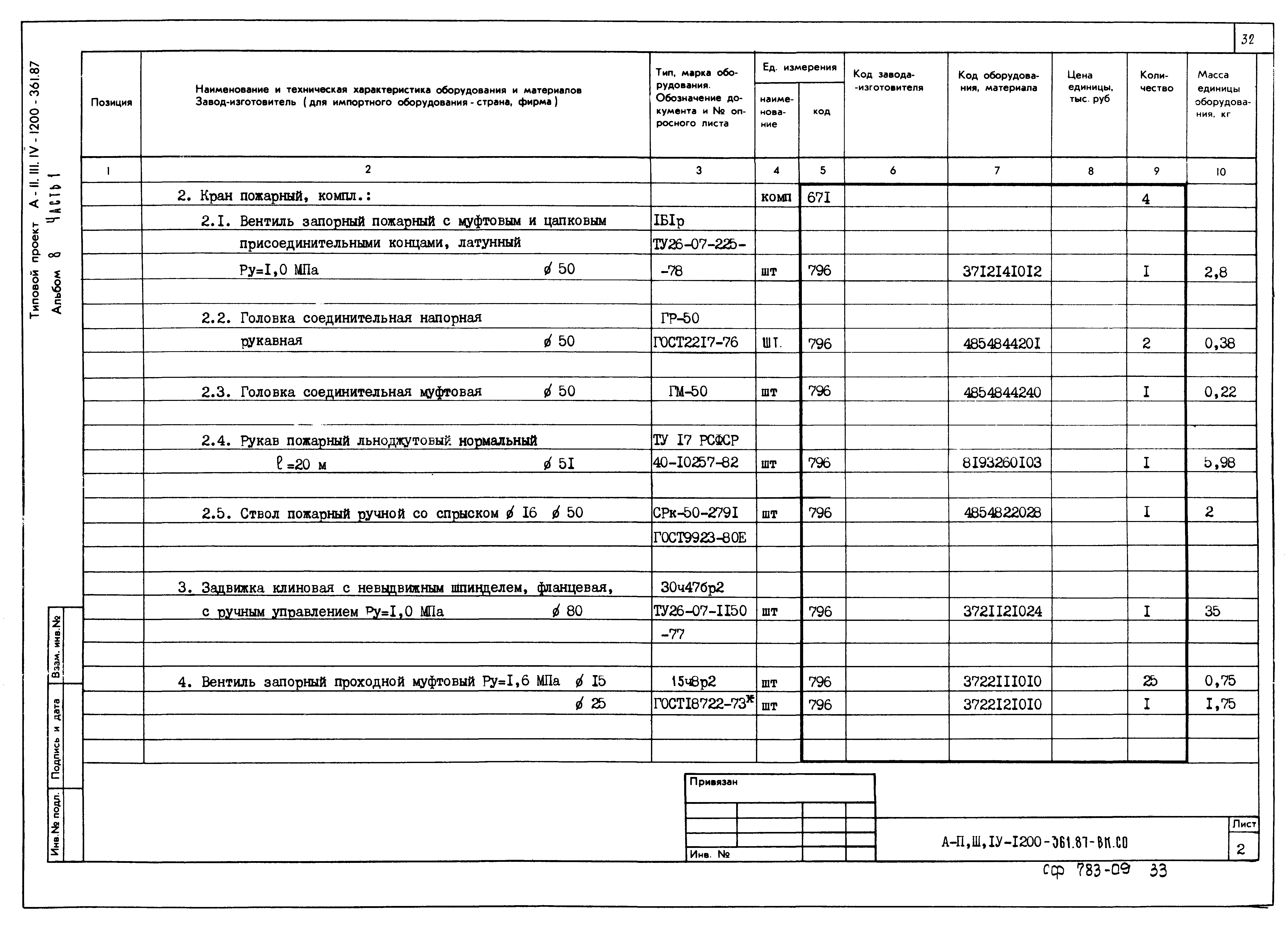 Типовой проект А-II,III,IV-1200-362.87