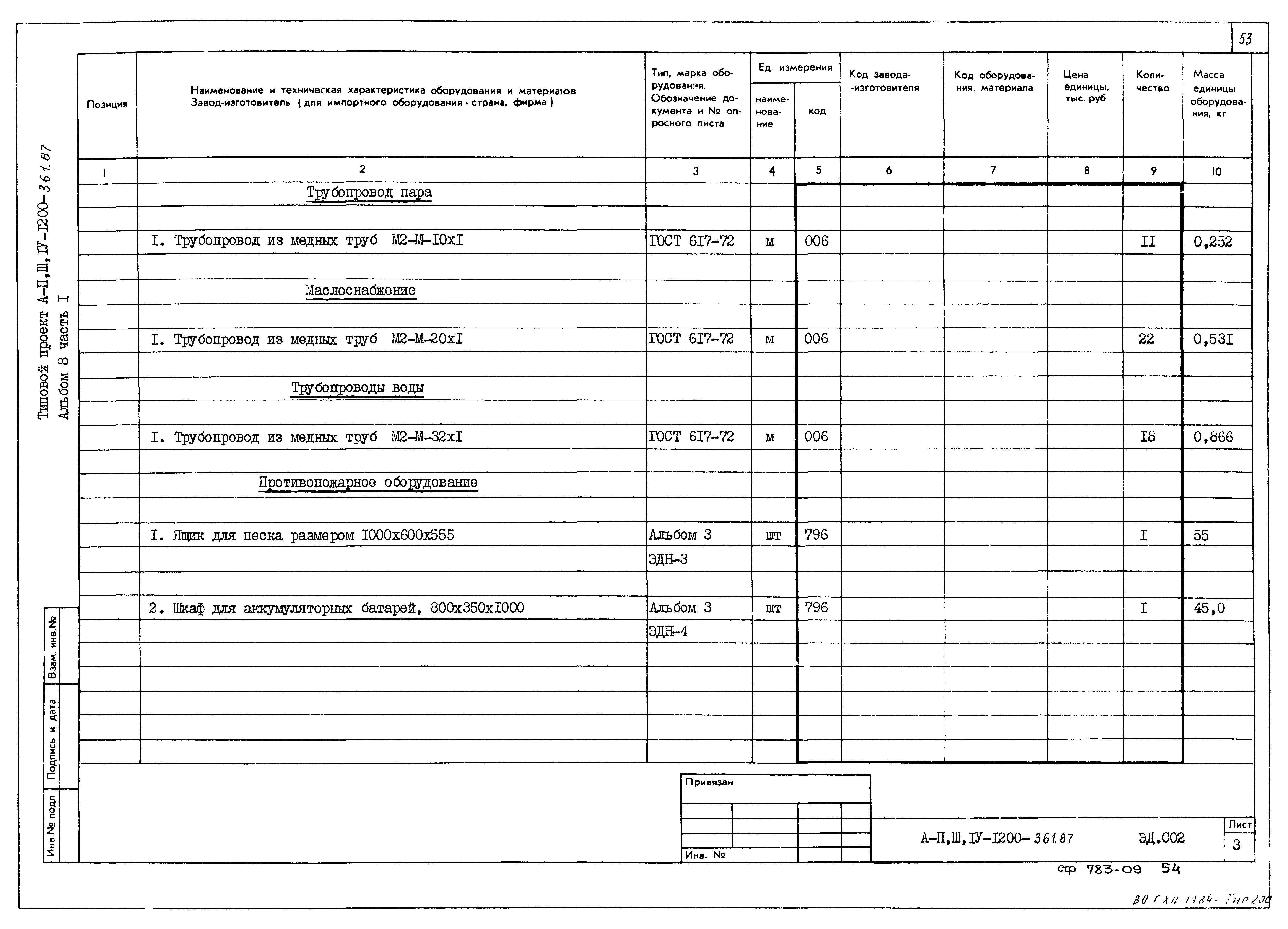 Типовой проект А-II,III,IV-1200-362.87
