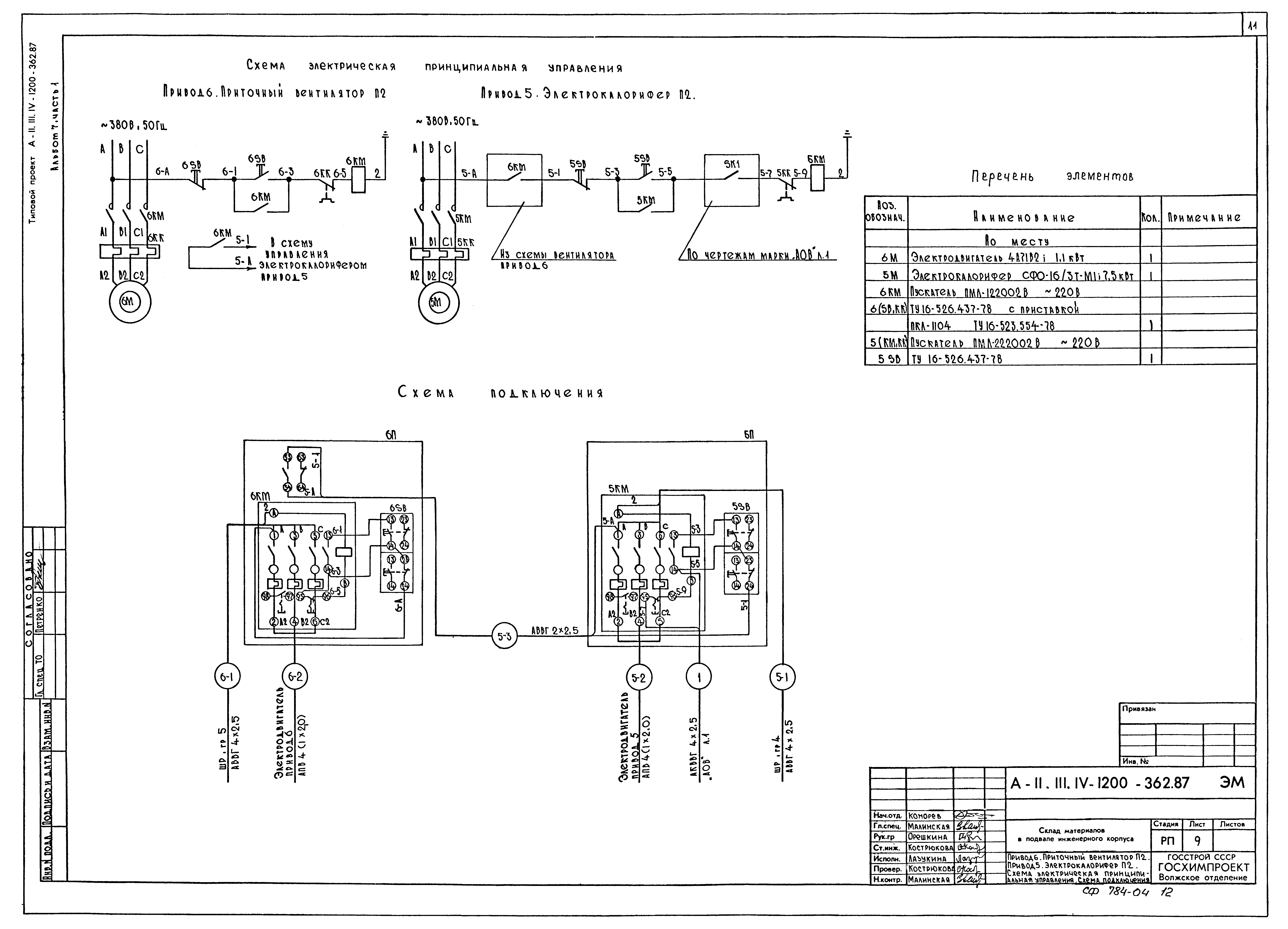 Типовой проект А-II,III,IV-1200-362.87