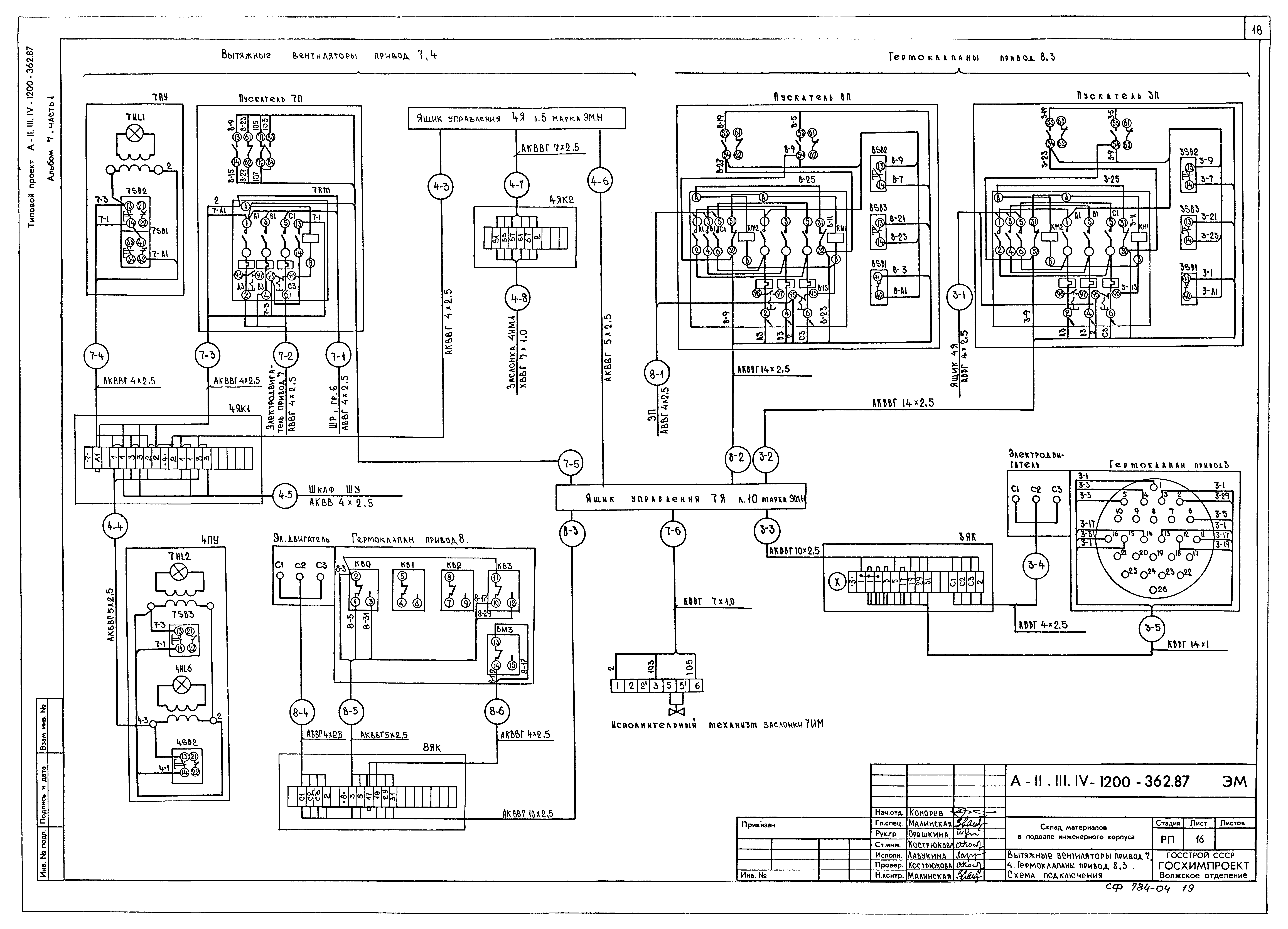 Типовой проект А-II,III,IV-1200-362.87