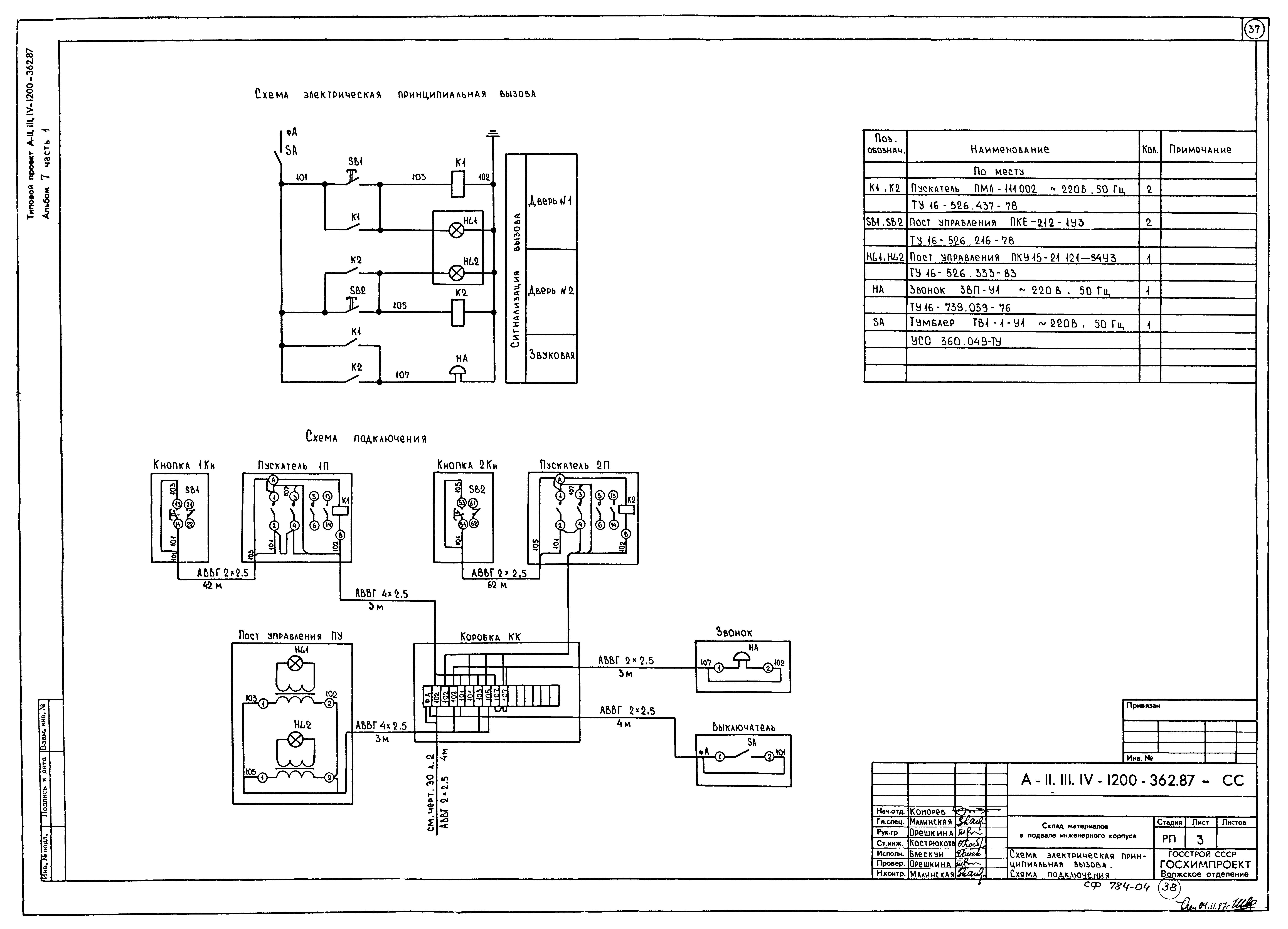 Типовой проект А-II,III,IV-1200-362.87