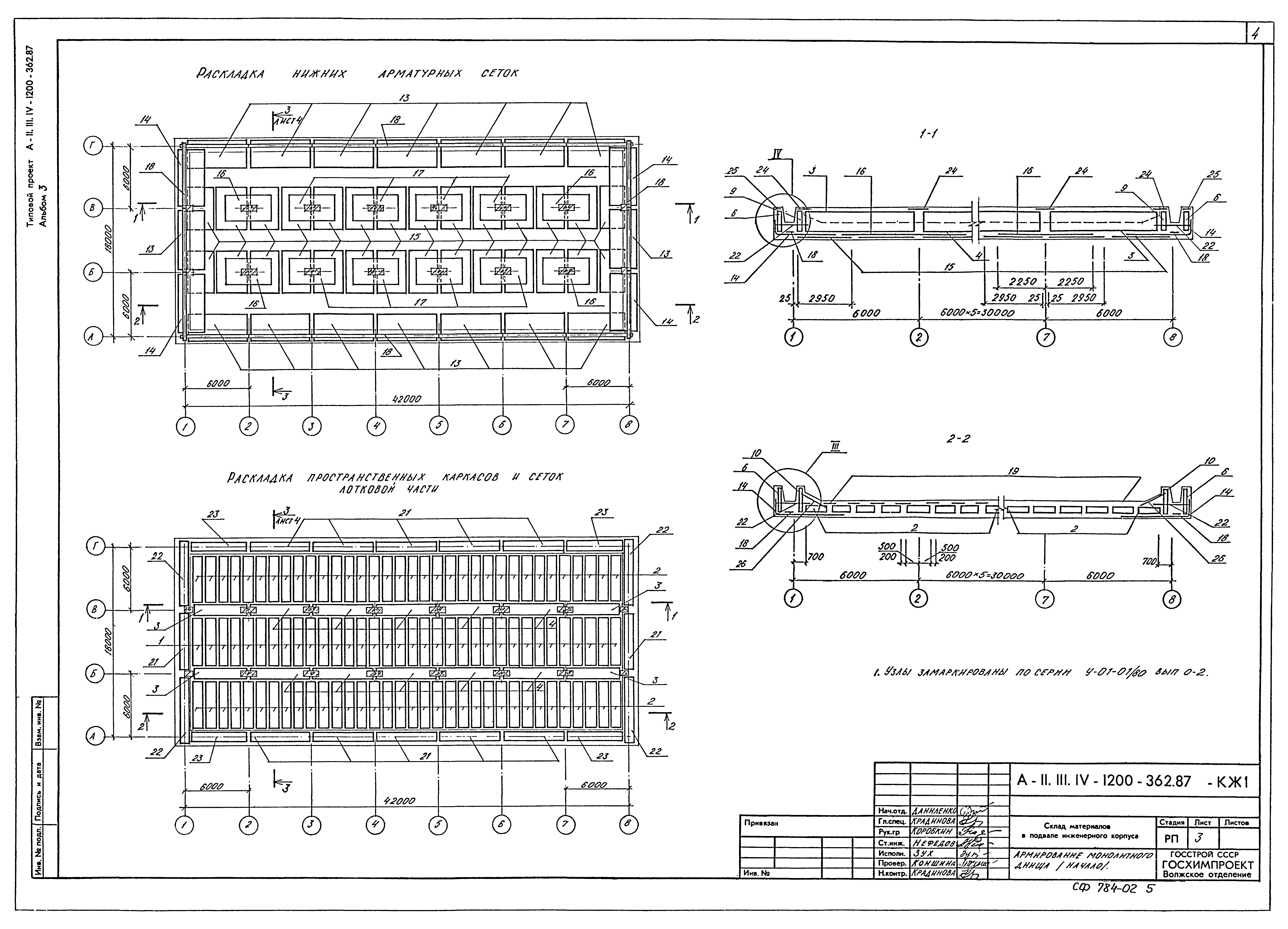 Типовой проект А-II,III,IV-1200-362.87
