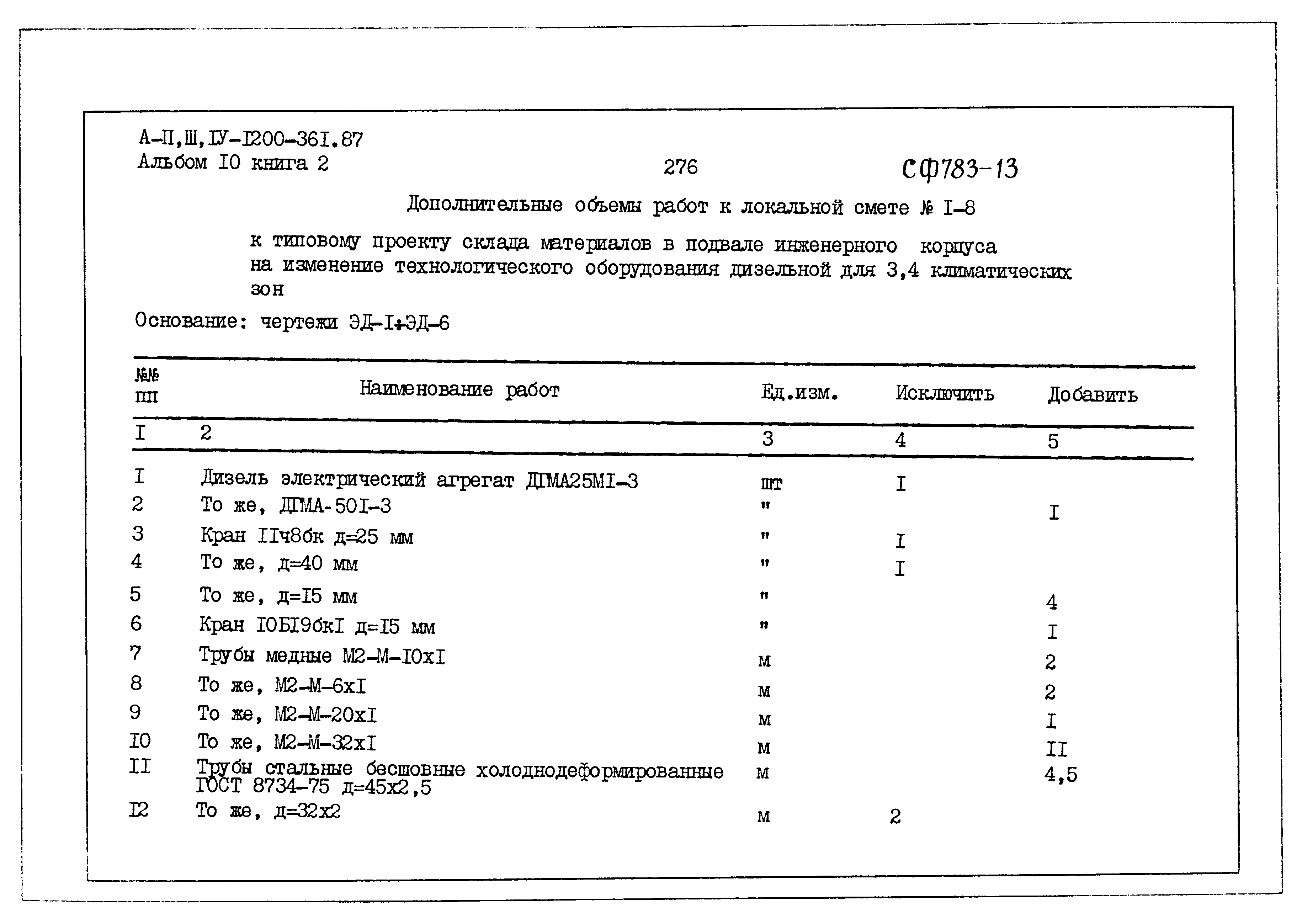 Типовой проект А-II,III,IV-1200-361.87