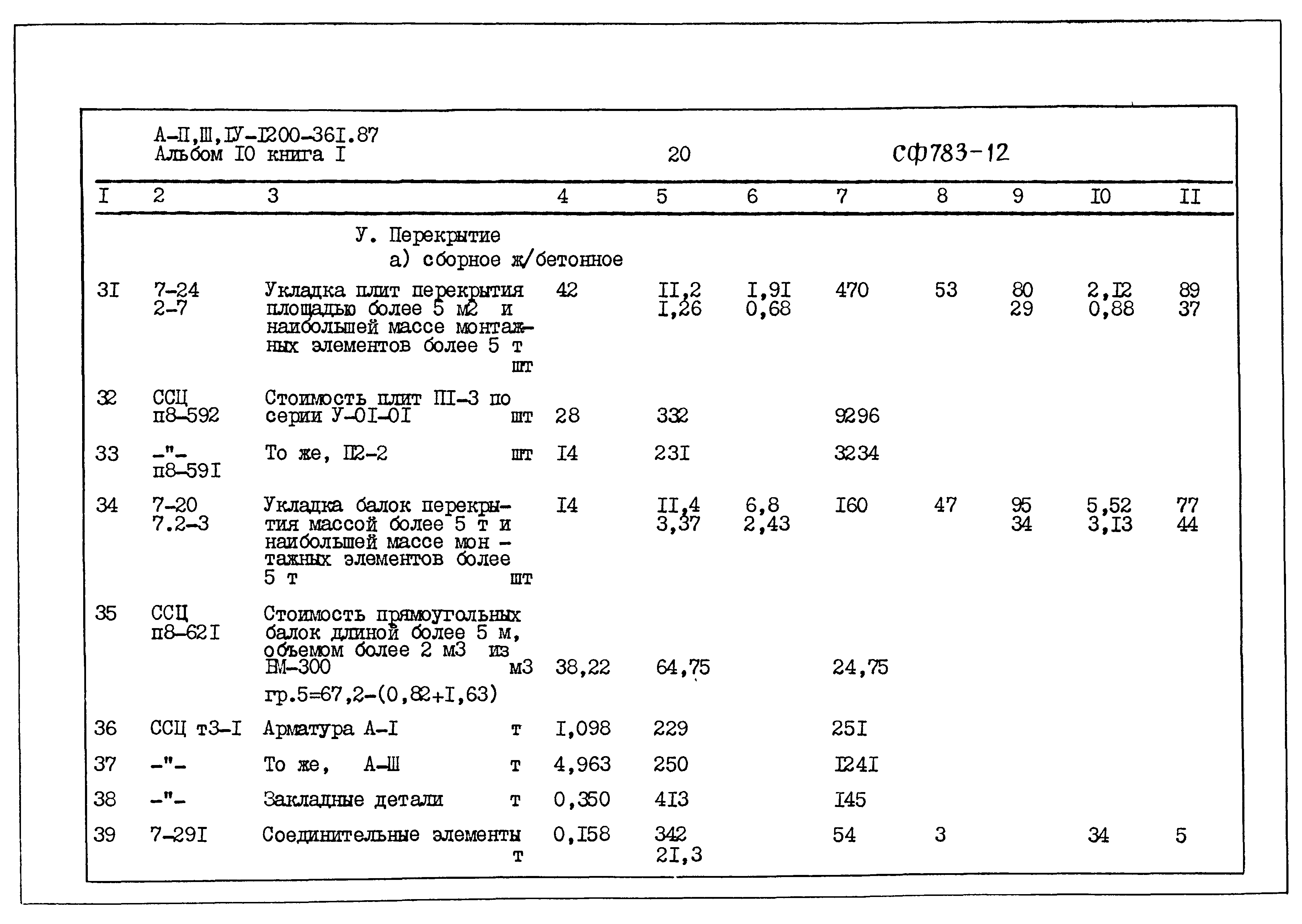 Типовой проект А-II,III,IV-1200-361.87