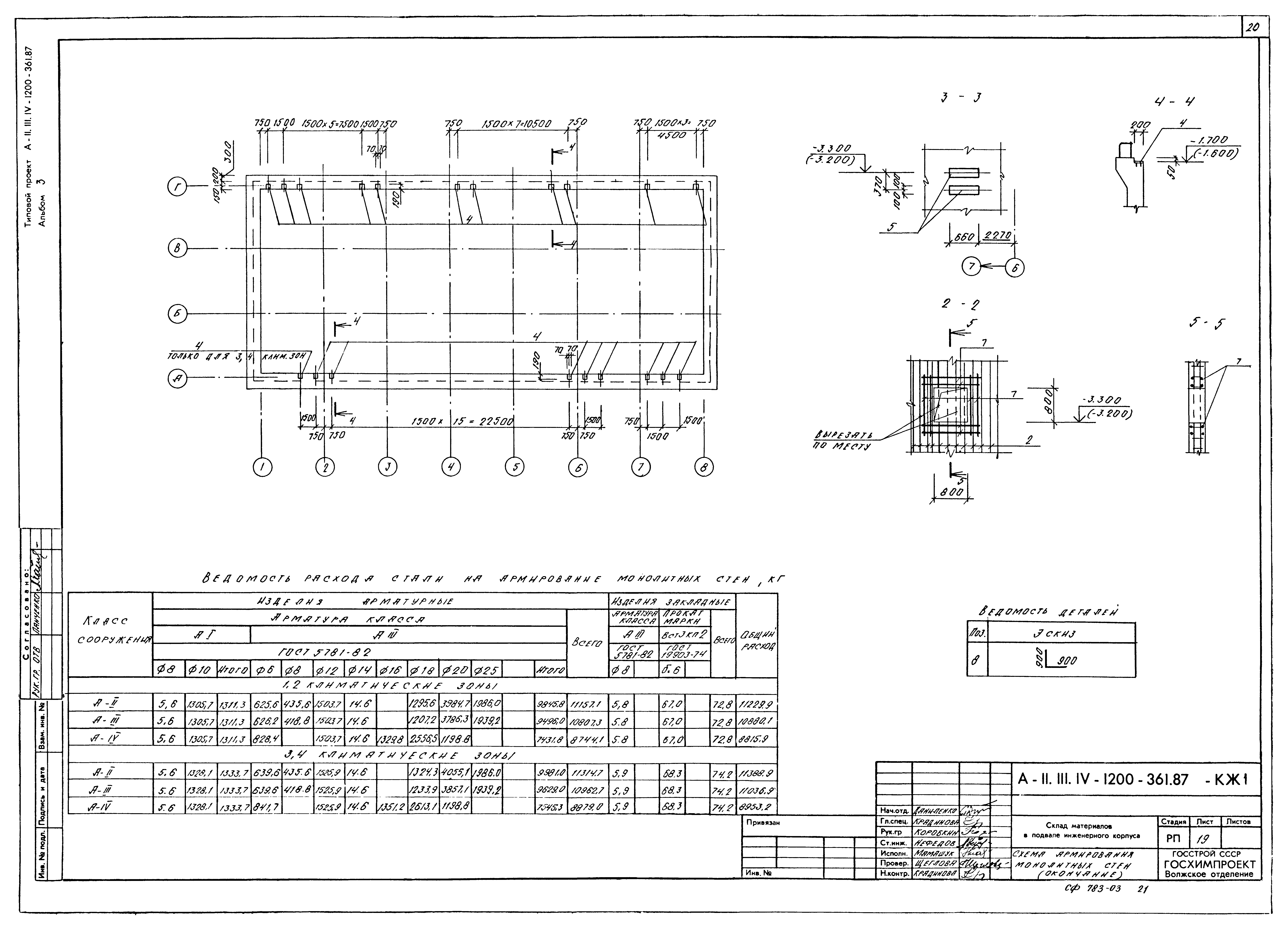 Типовой проект А-II,III,IV-1200-361.87