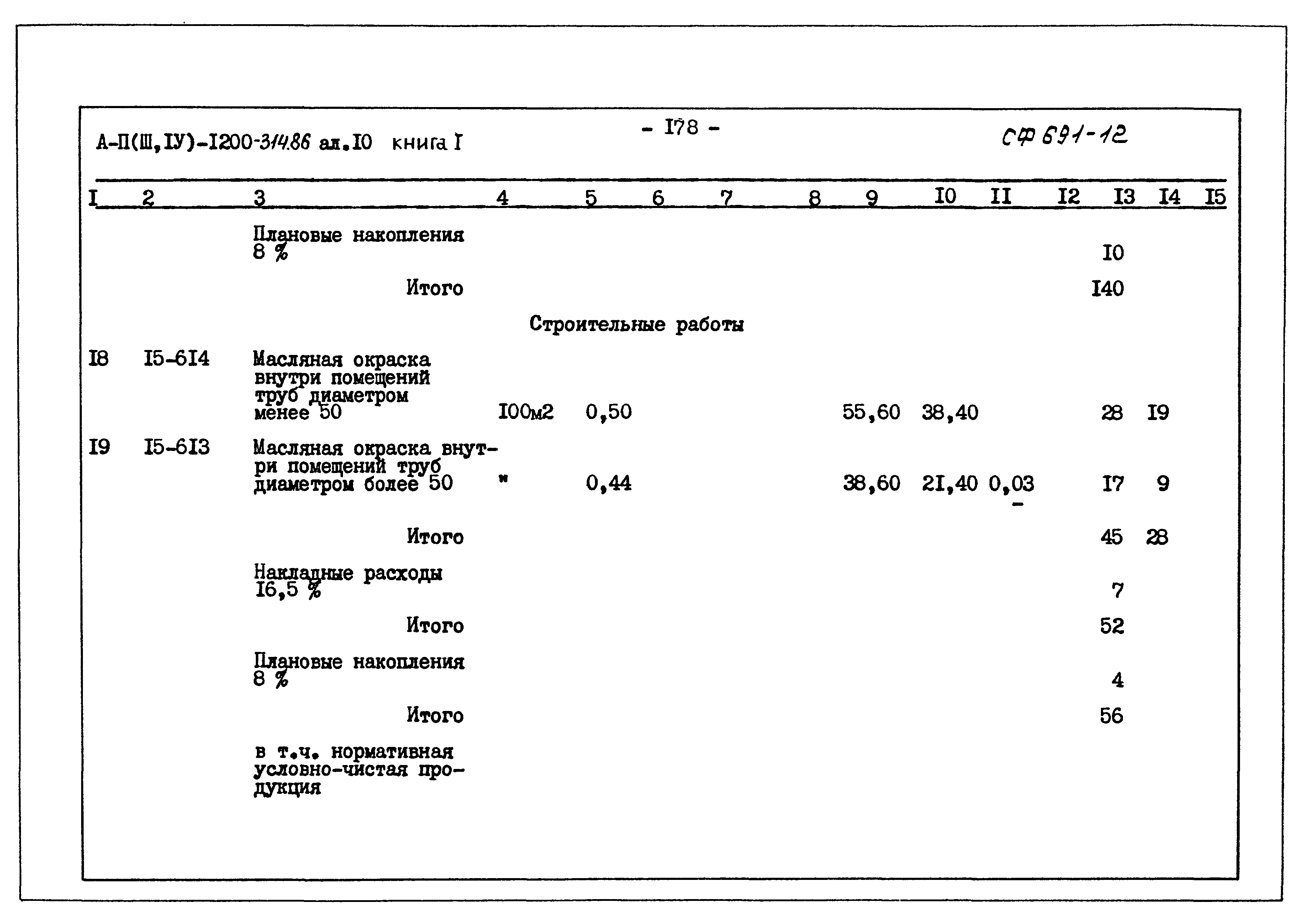Типовой проект А-II,III,IV-1200-314.86