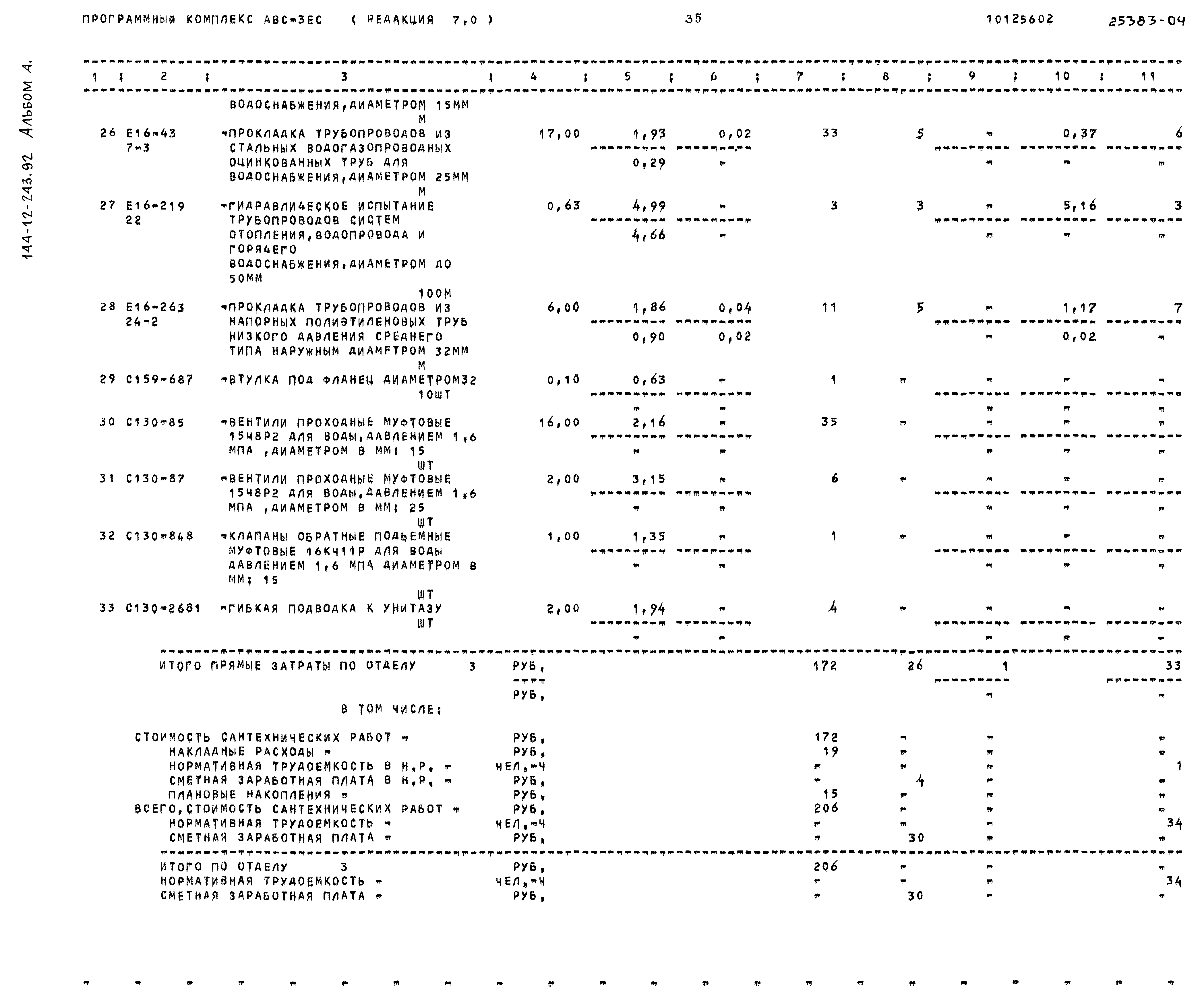 Типовой проект 144-12-243.92