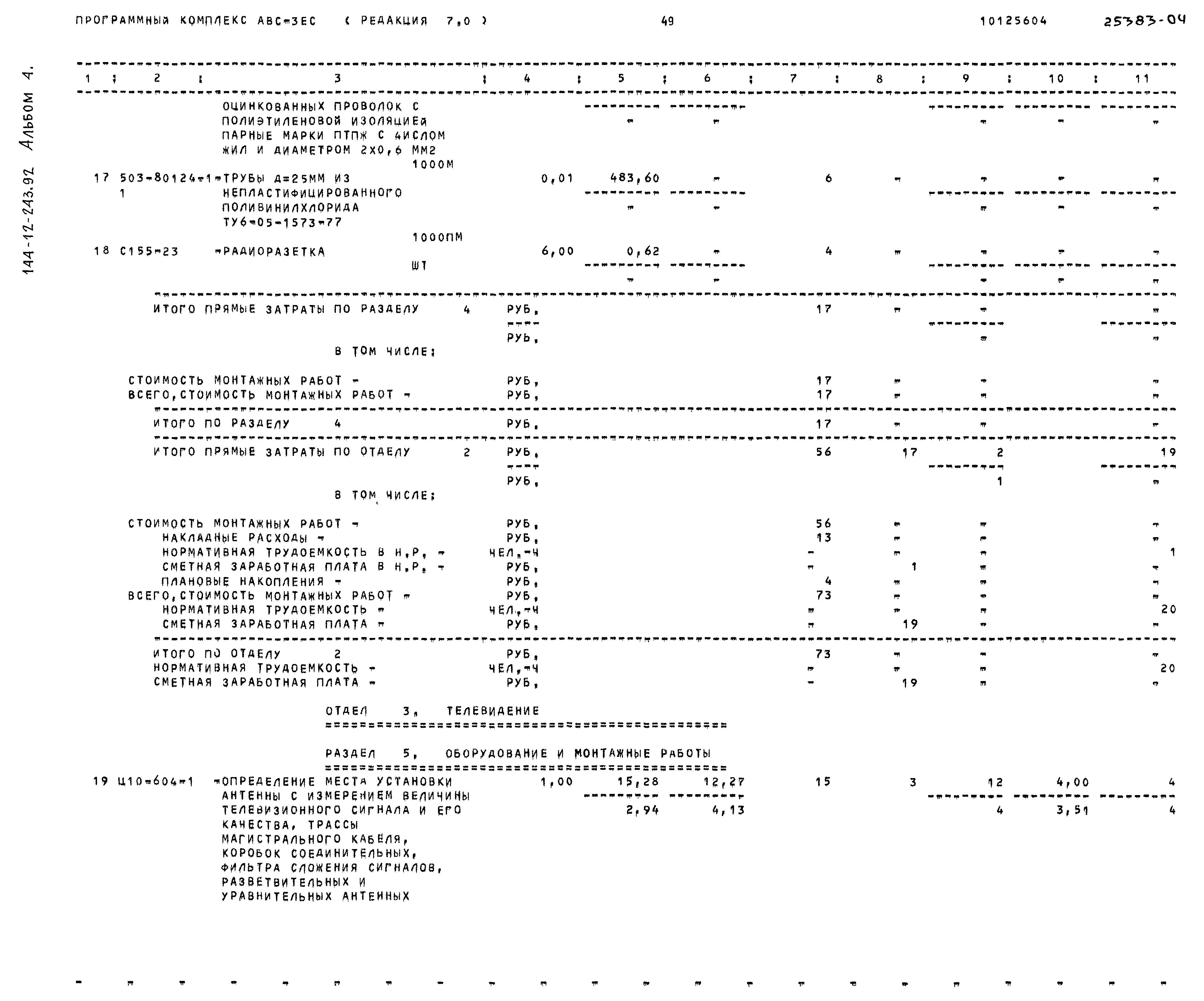 Типовой проект 144-12-243.92