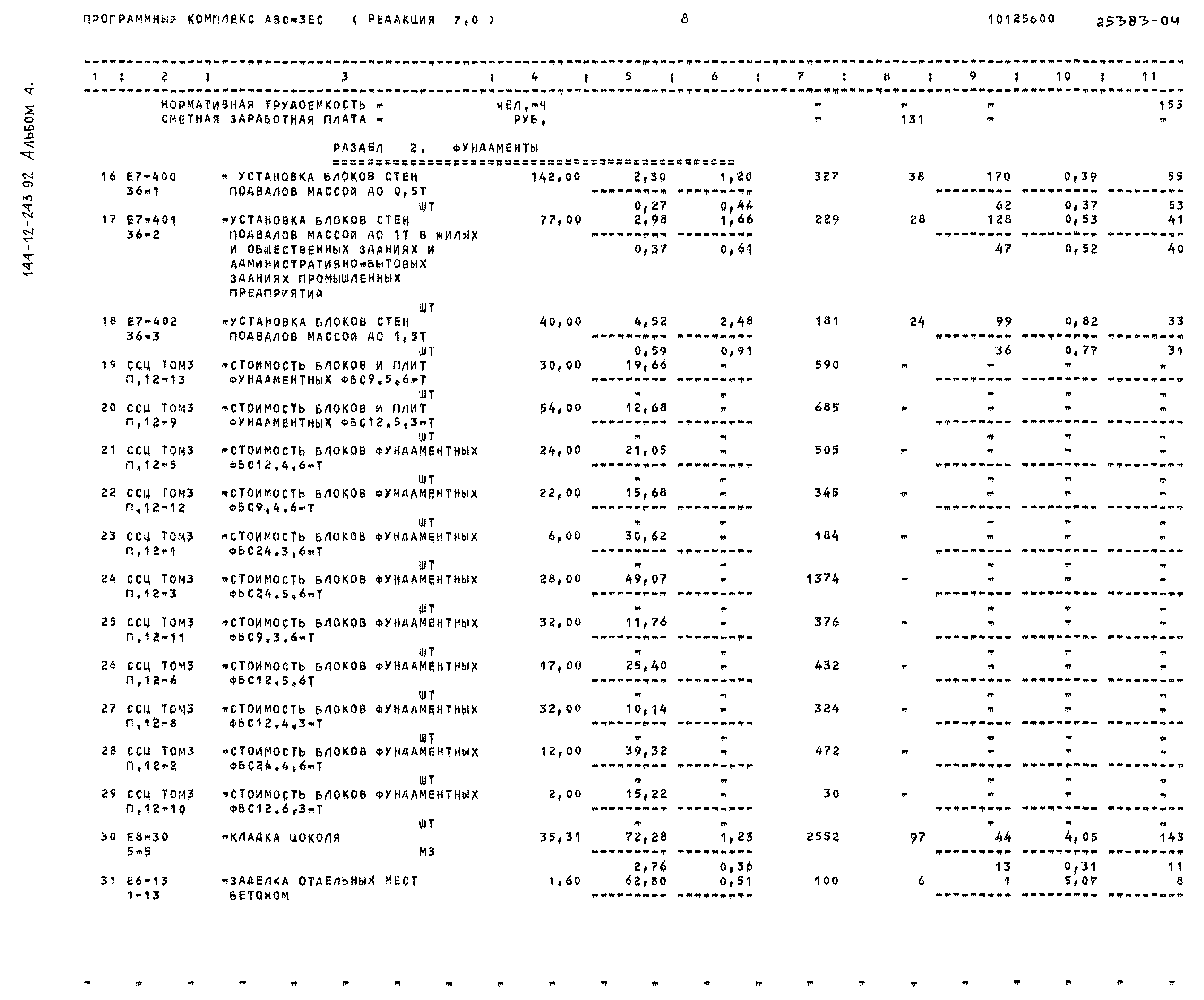 Типовой проект 144-12-243.92