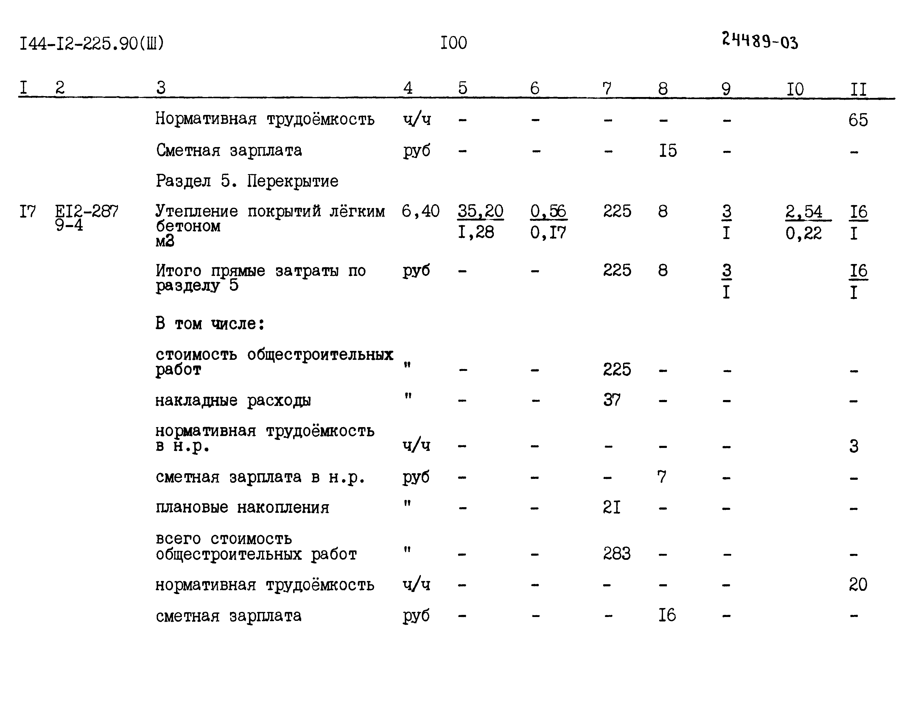 Типовой проект 144-12-225.90