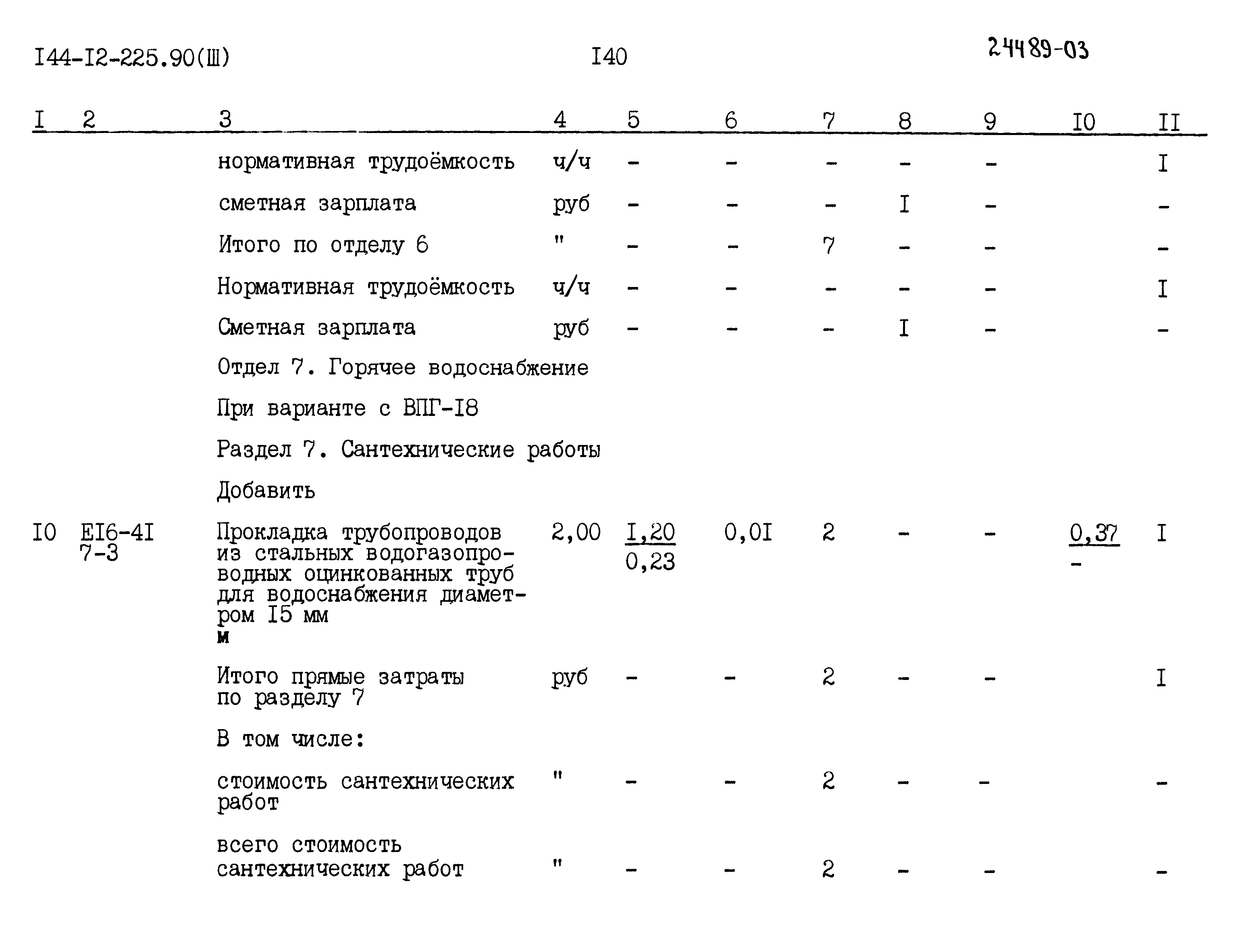 Типовой проект 144-12-225.90