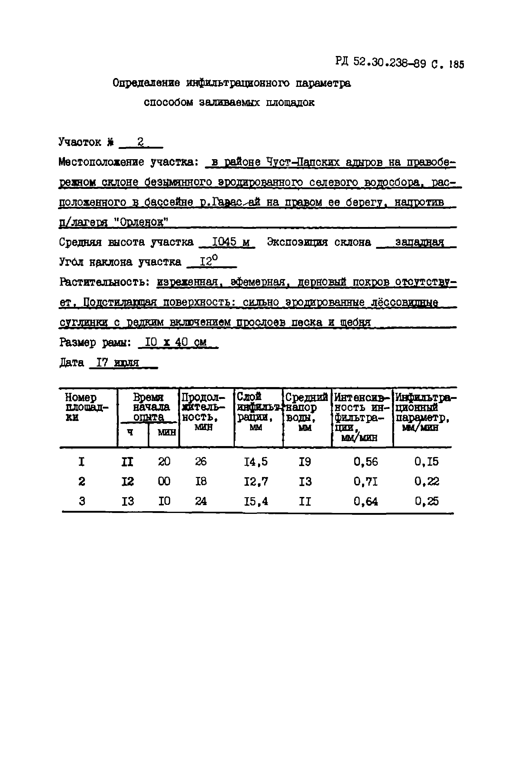 РД 52.30.238-89