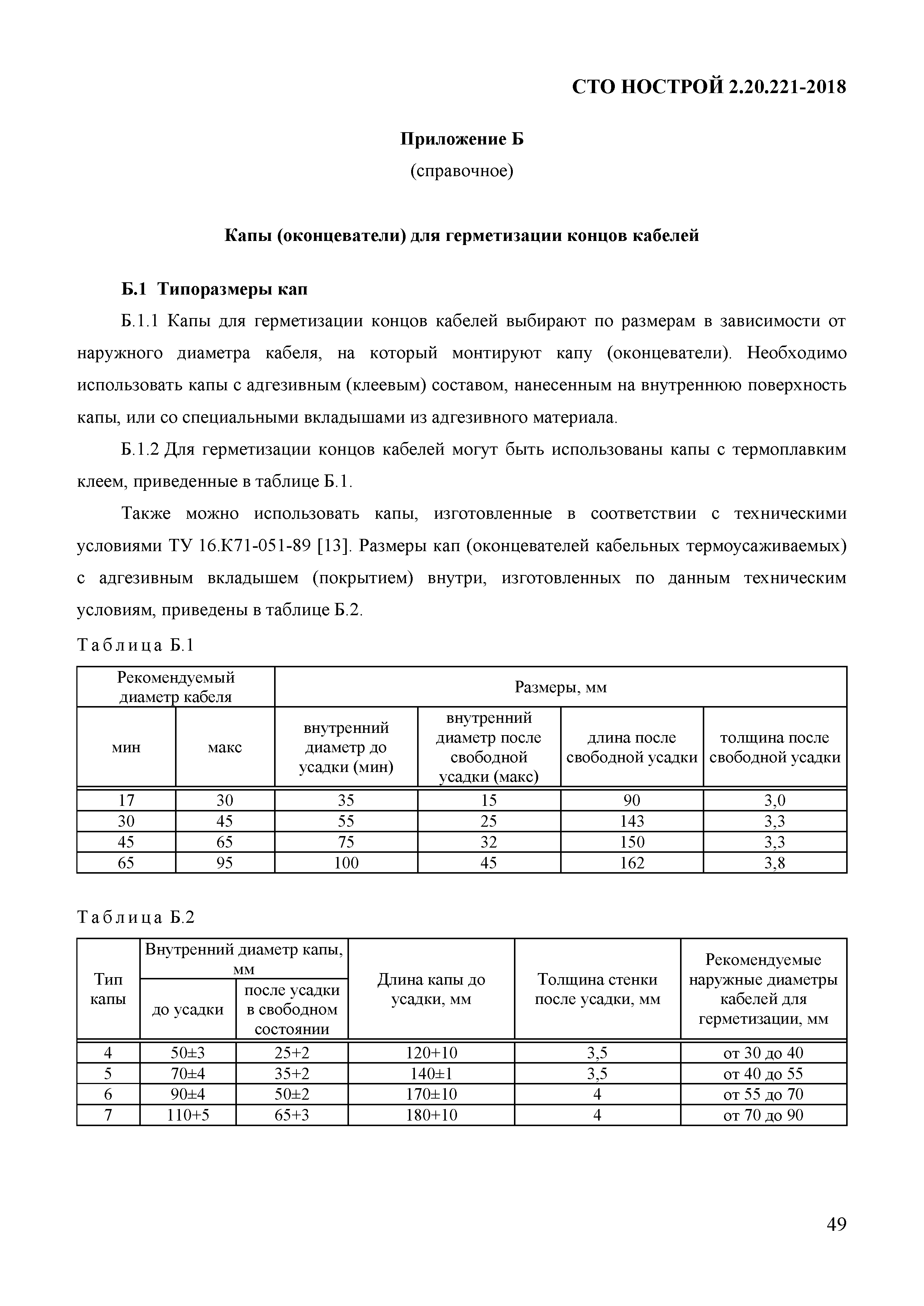 СТО НОСТРОЙ 2.20.221-2018