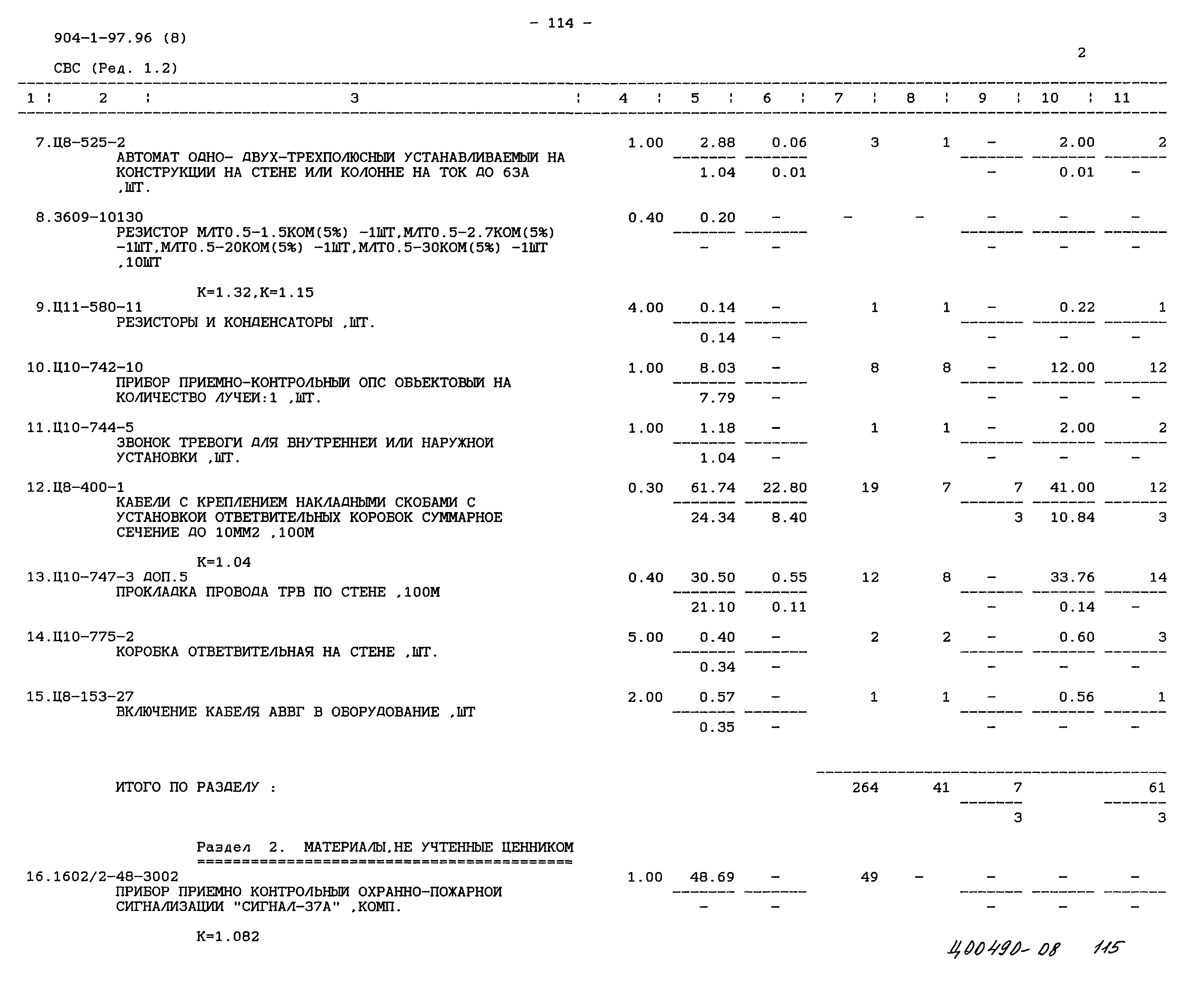 Типовой проект 904-1-97.96