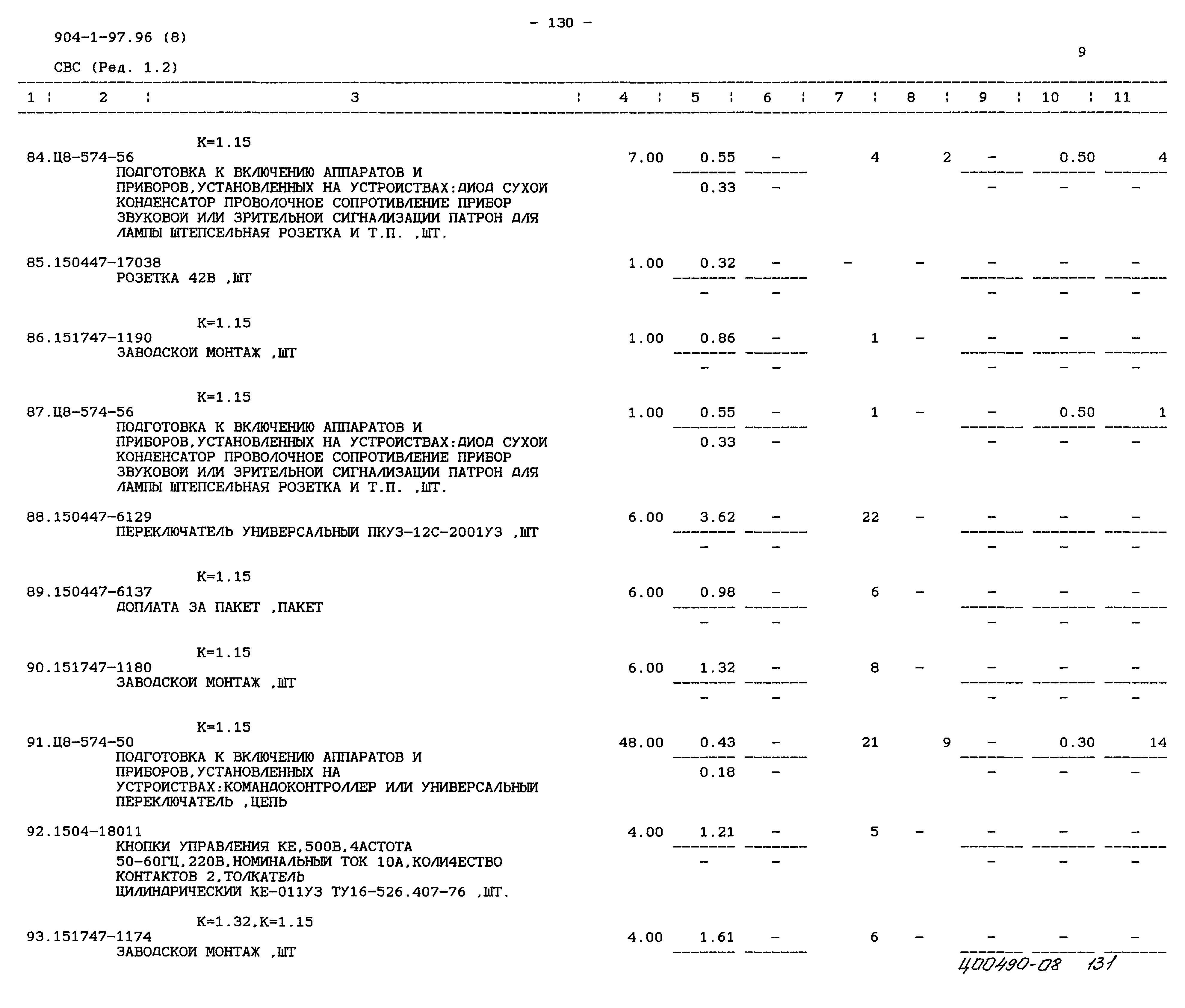 Типовой проект 904-1-97.96