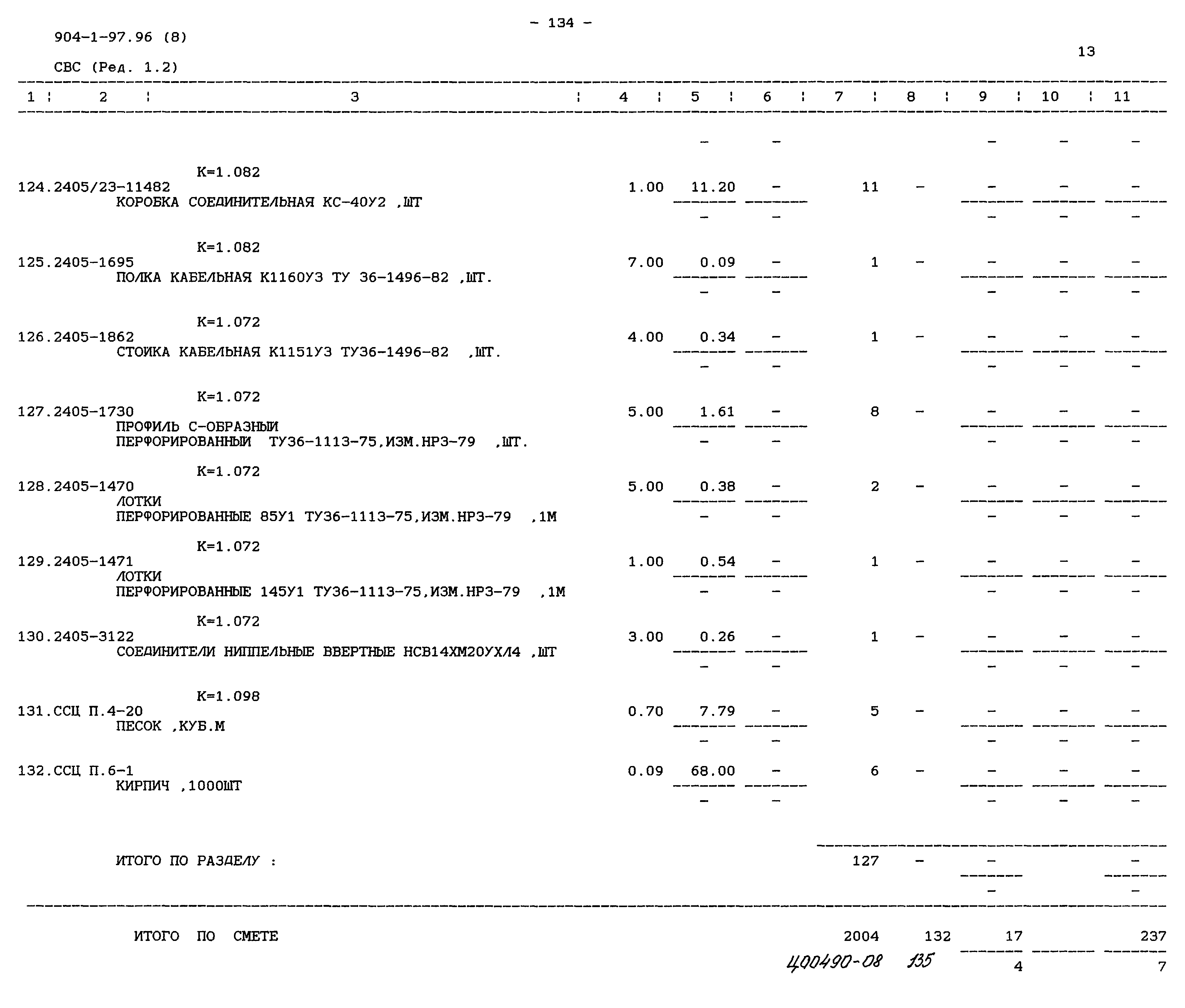Типовой проект 904-1-97.96