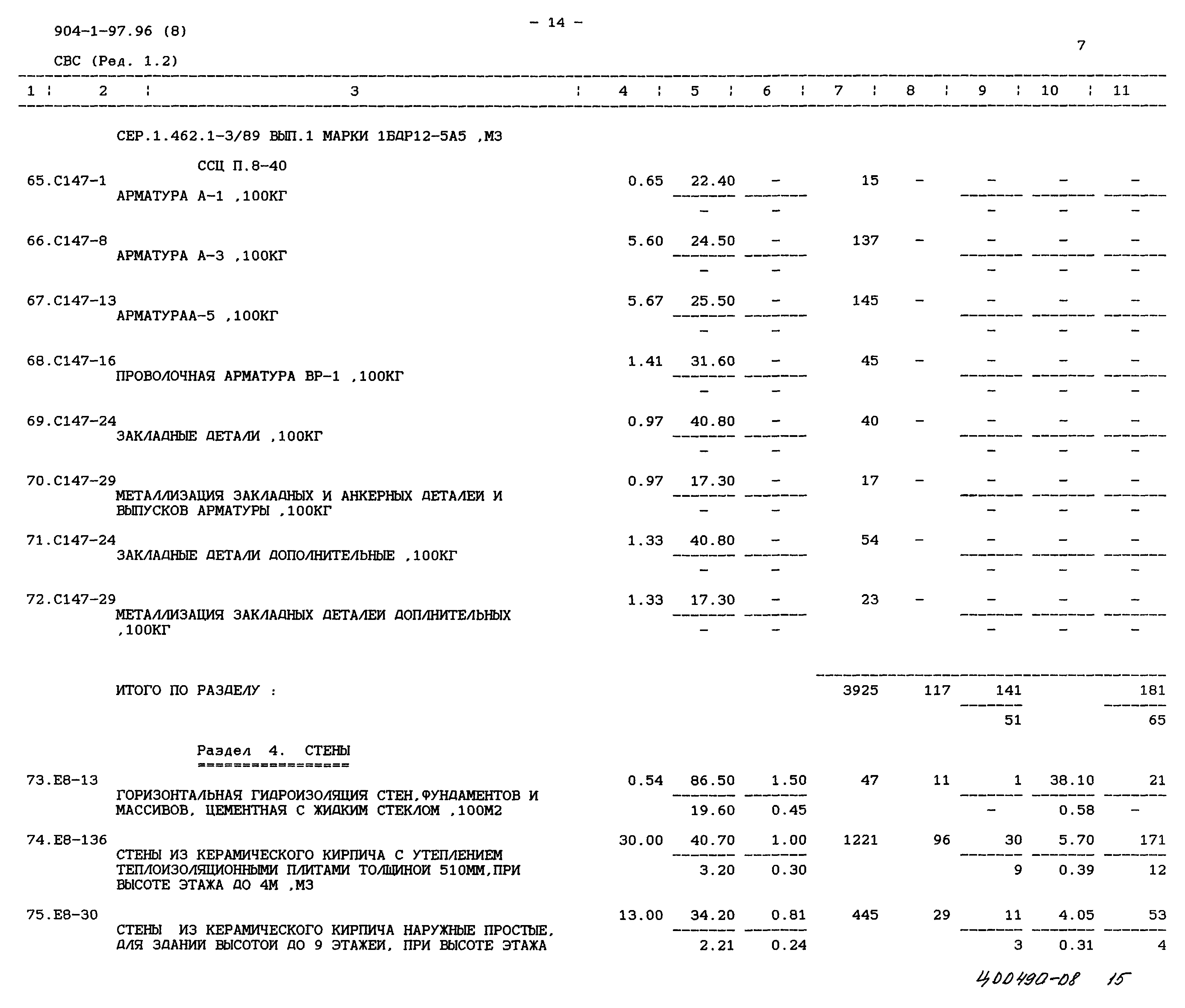 Типовой проект 904-1-97.96