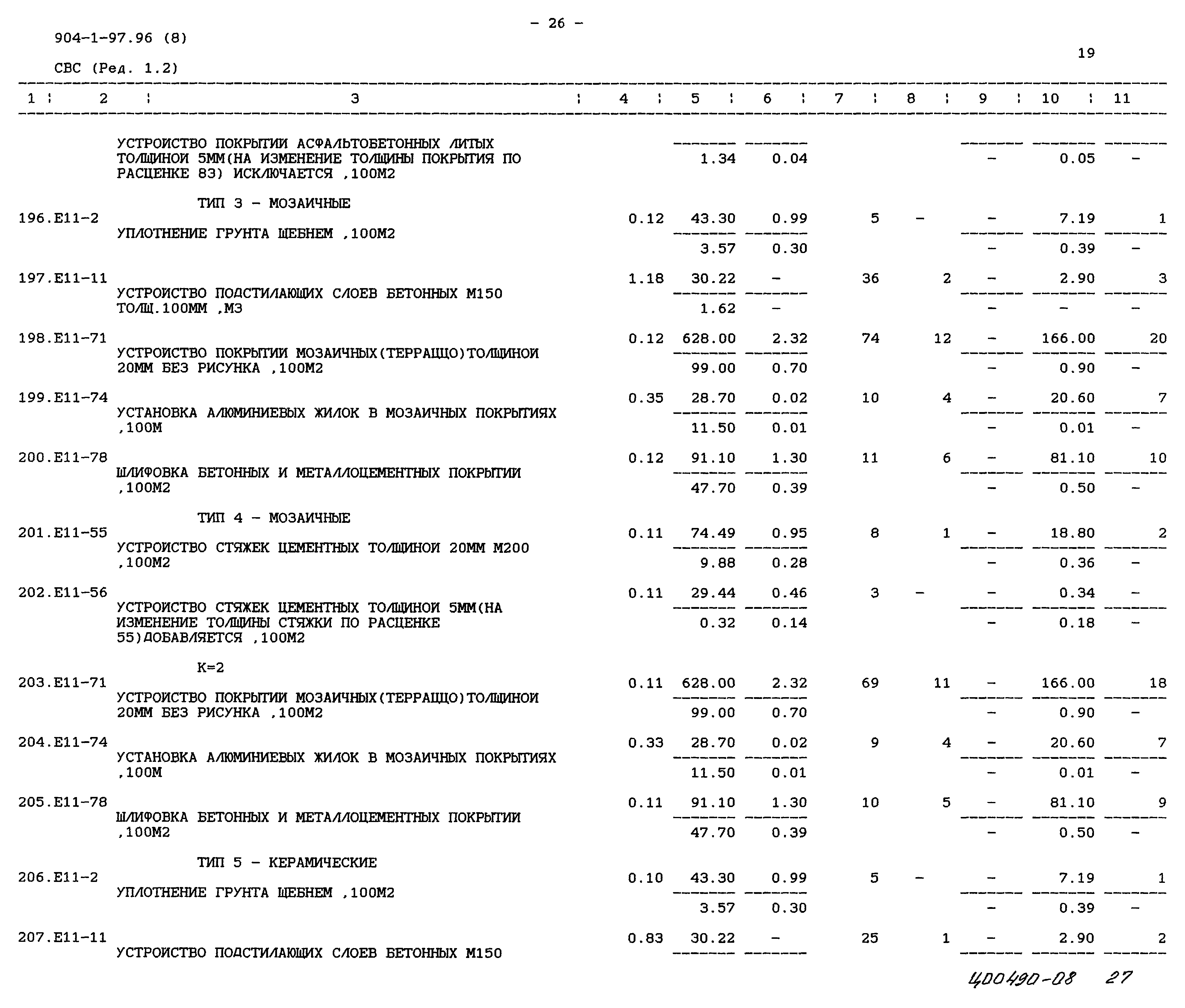 Типовой проект 904-1-97.96