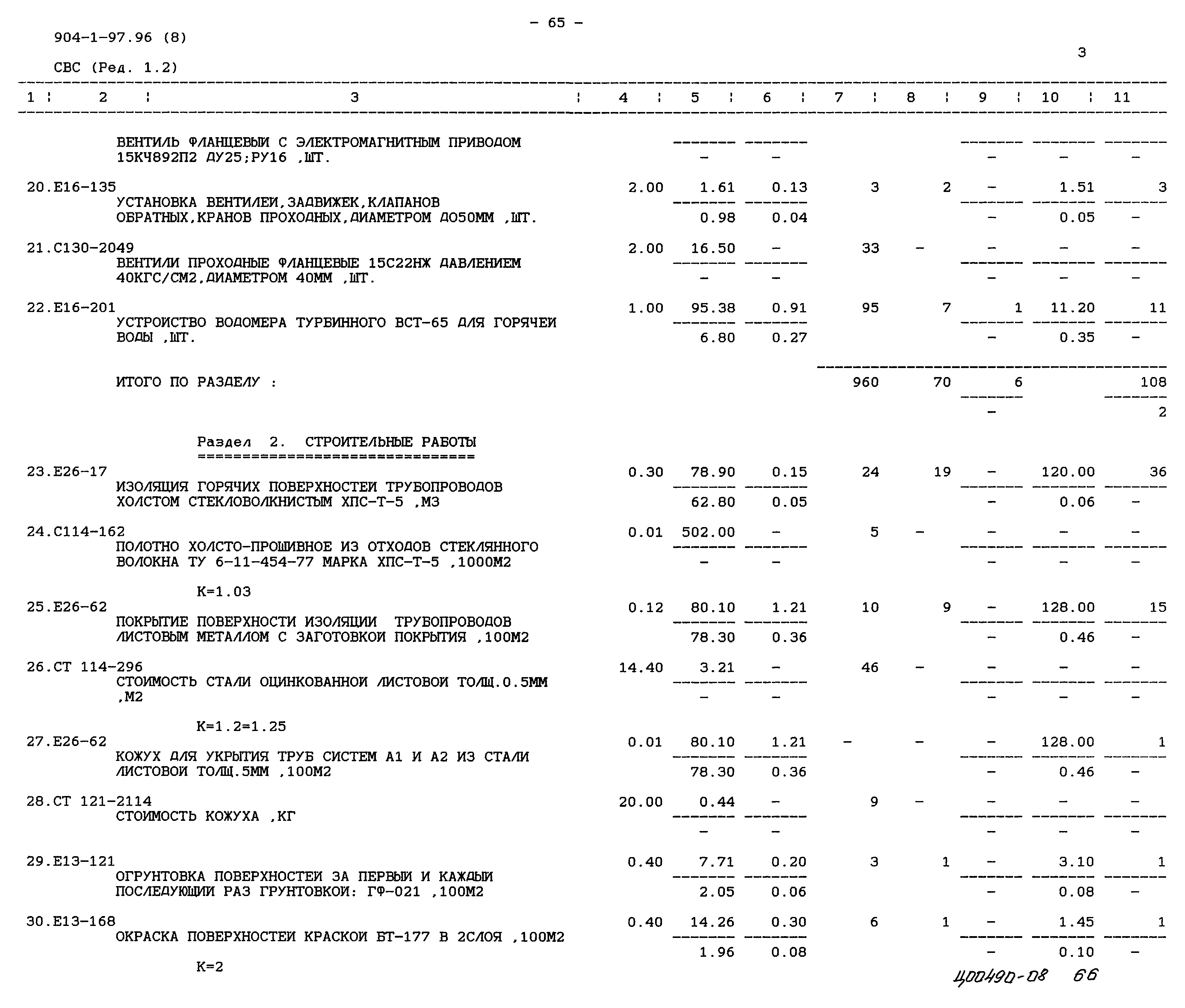 Типовой проект 904-1-97.96