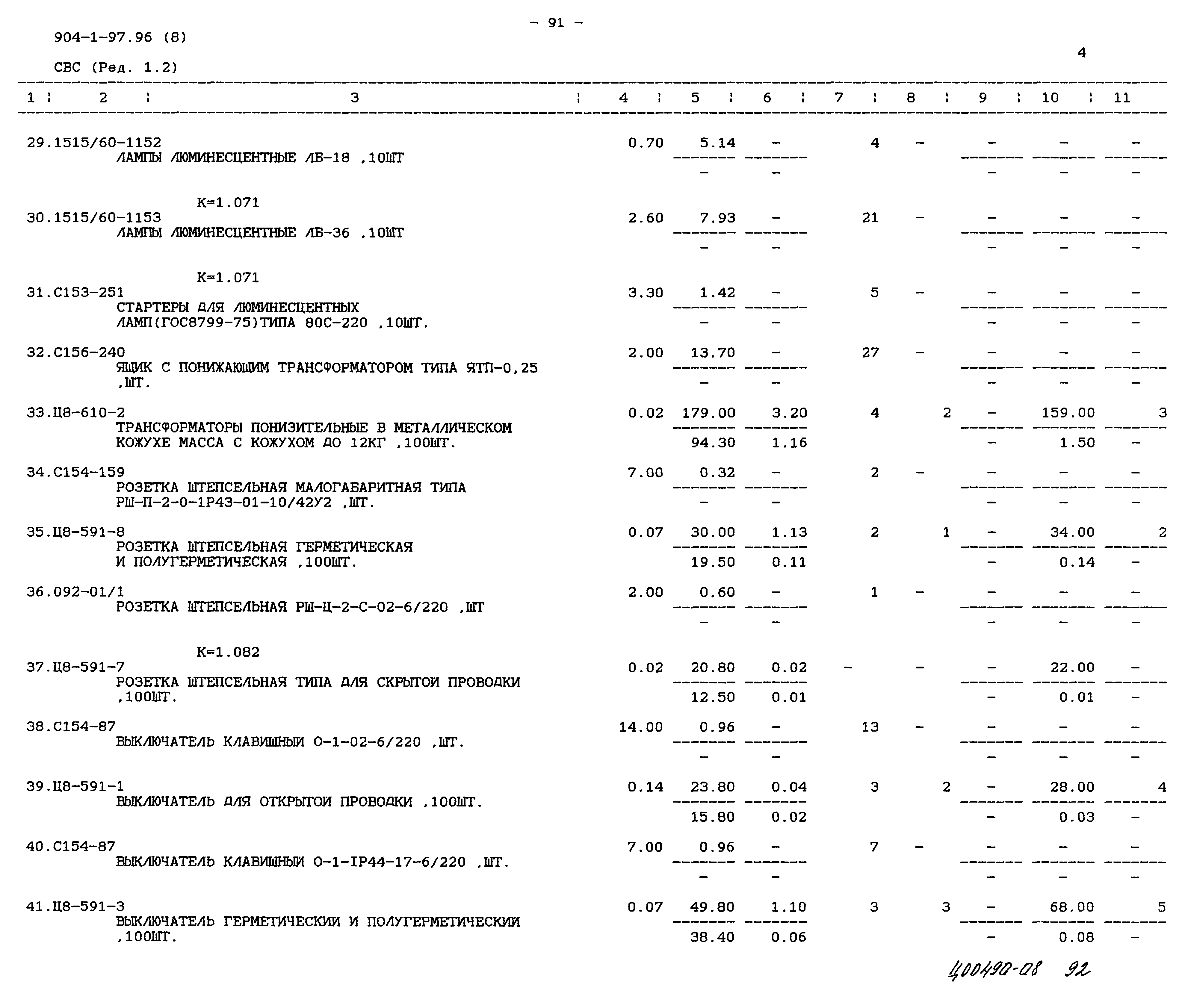 Типовой проект 904-1-97.96