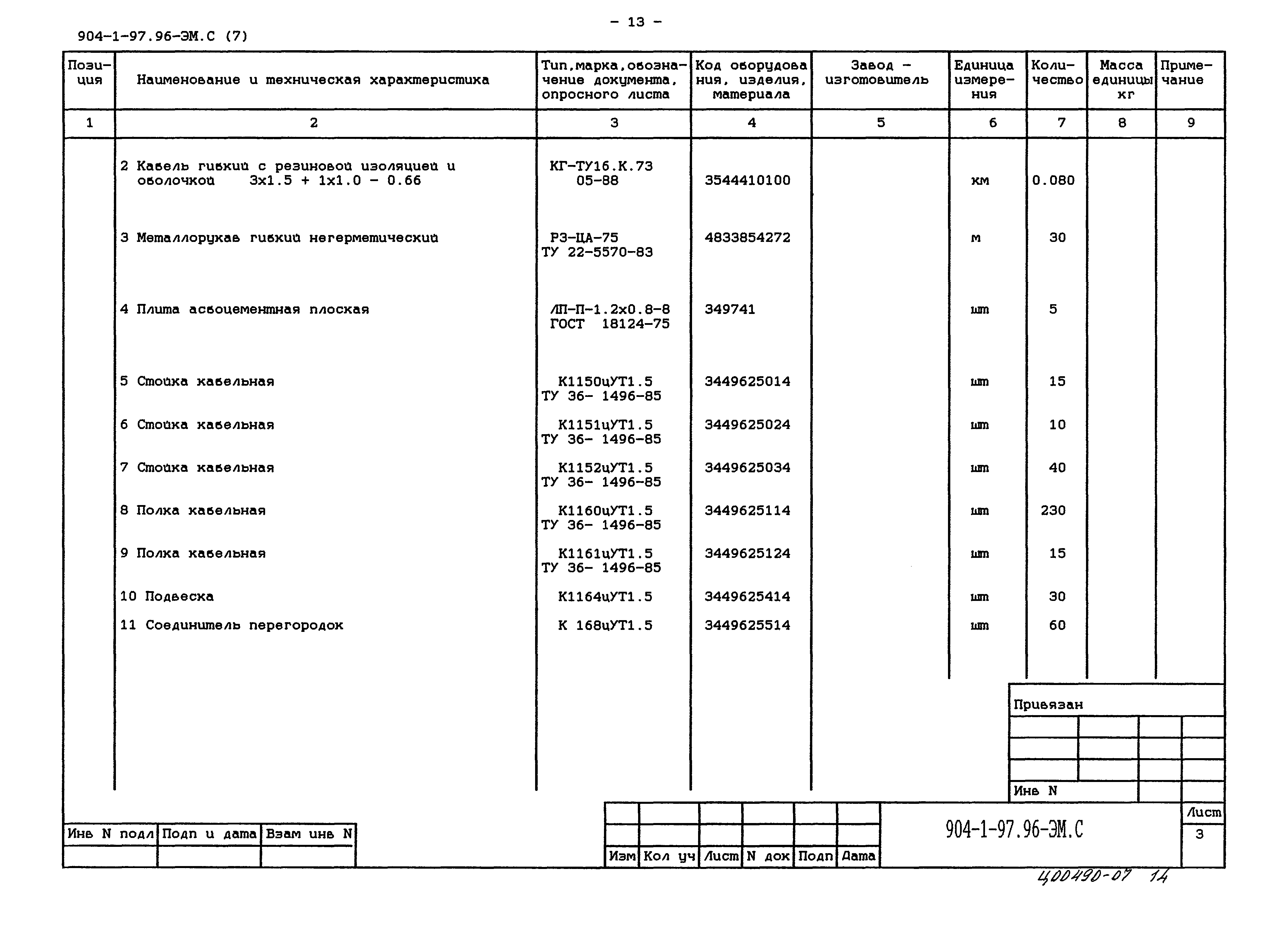 Типовой проект 904-1-97.96