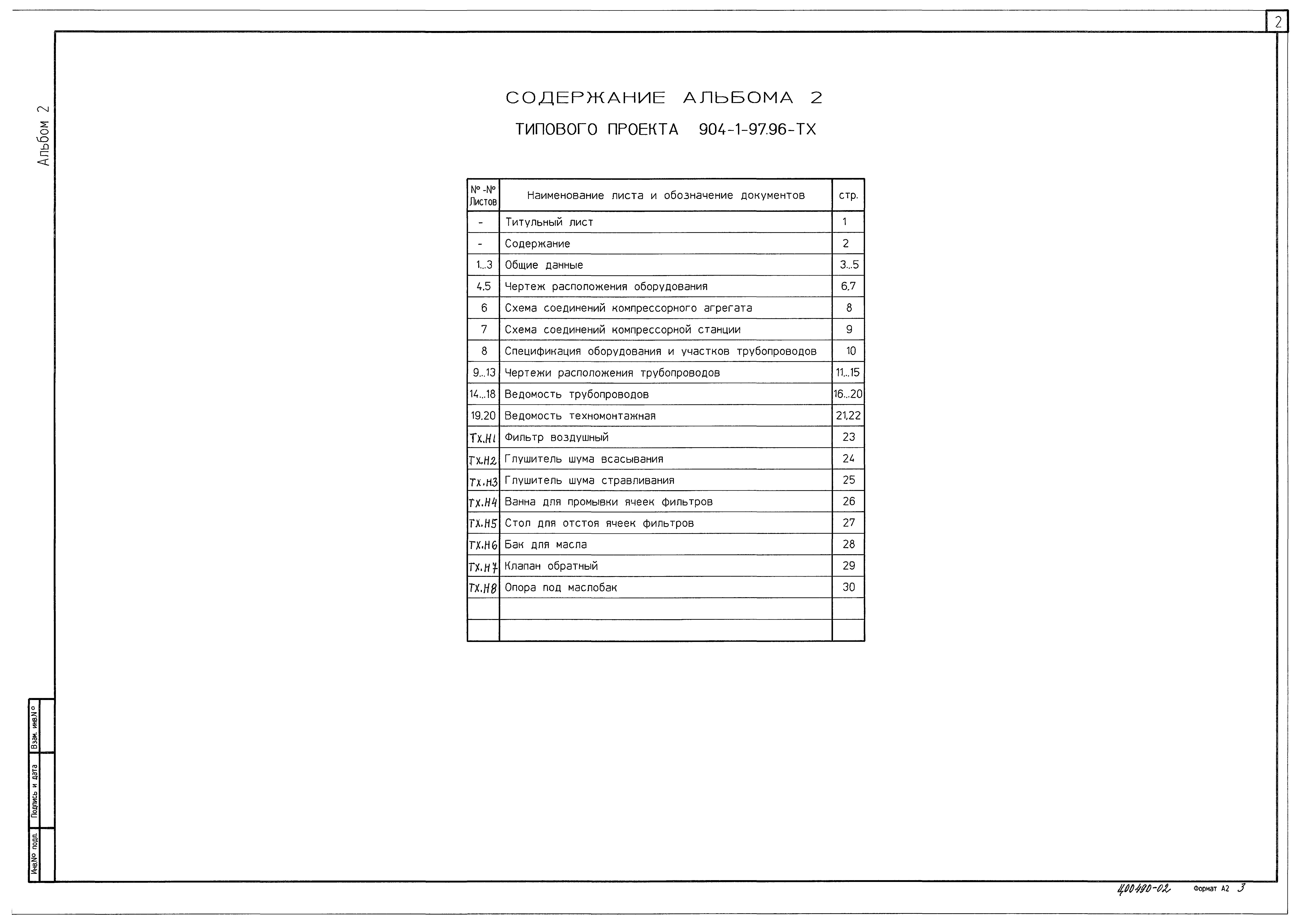 Типовой проект 904-1-97.96