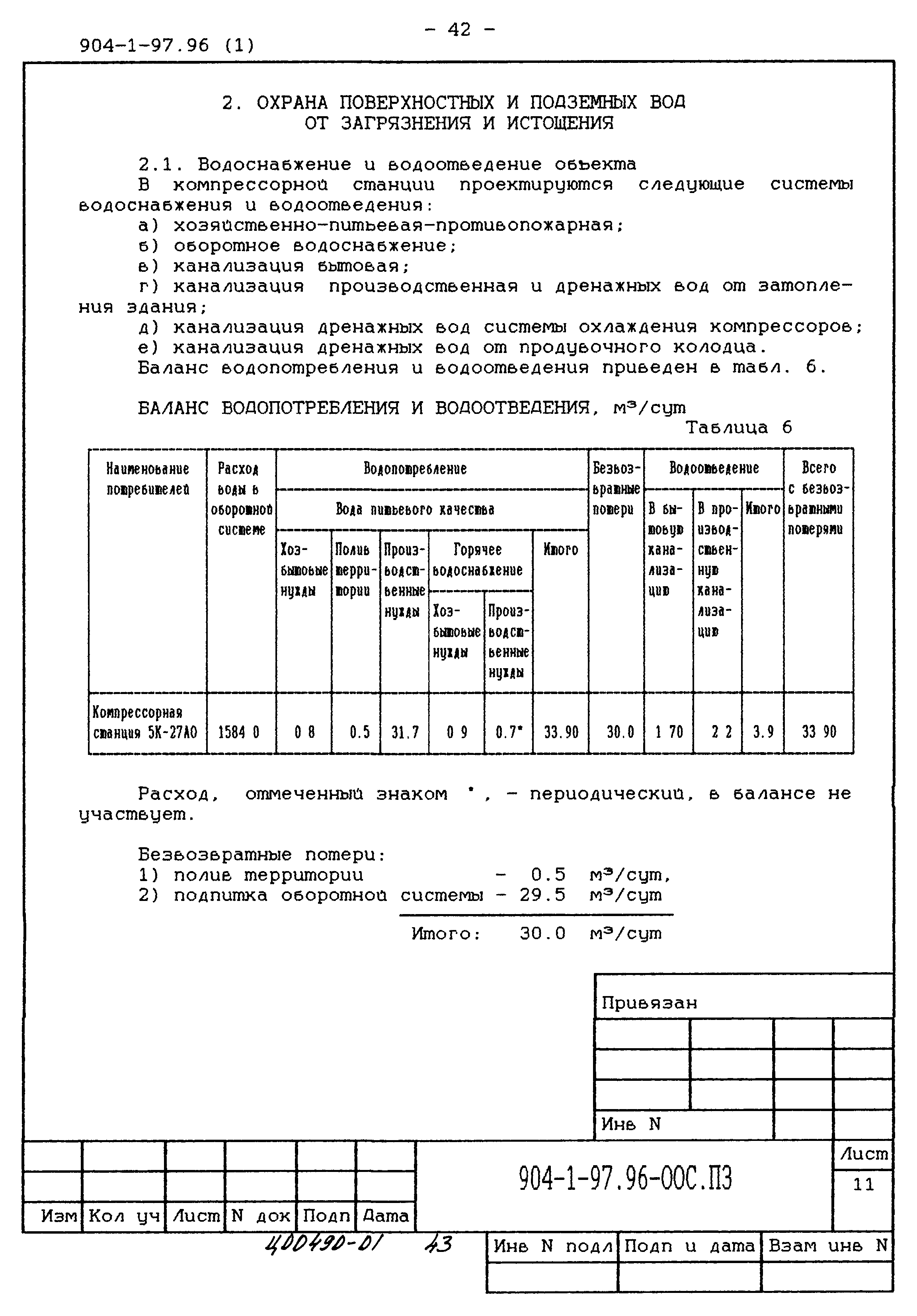 Типовой проект 904-1-97.96