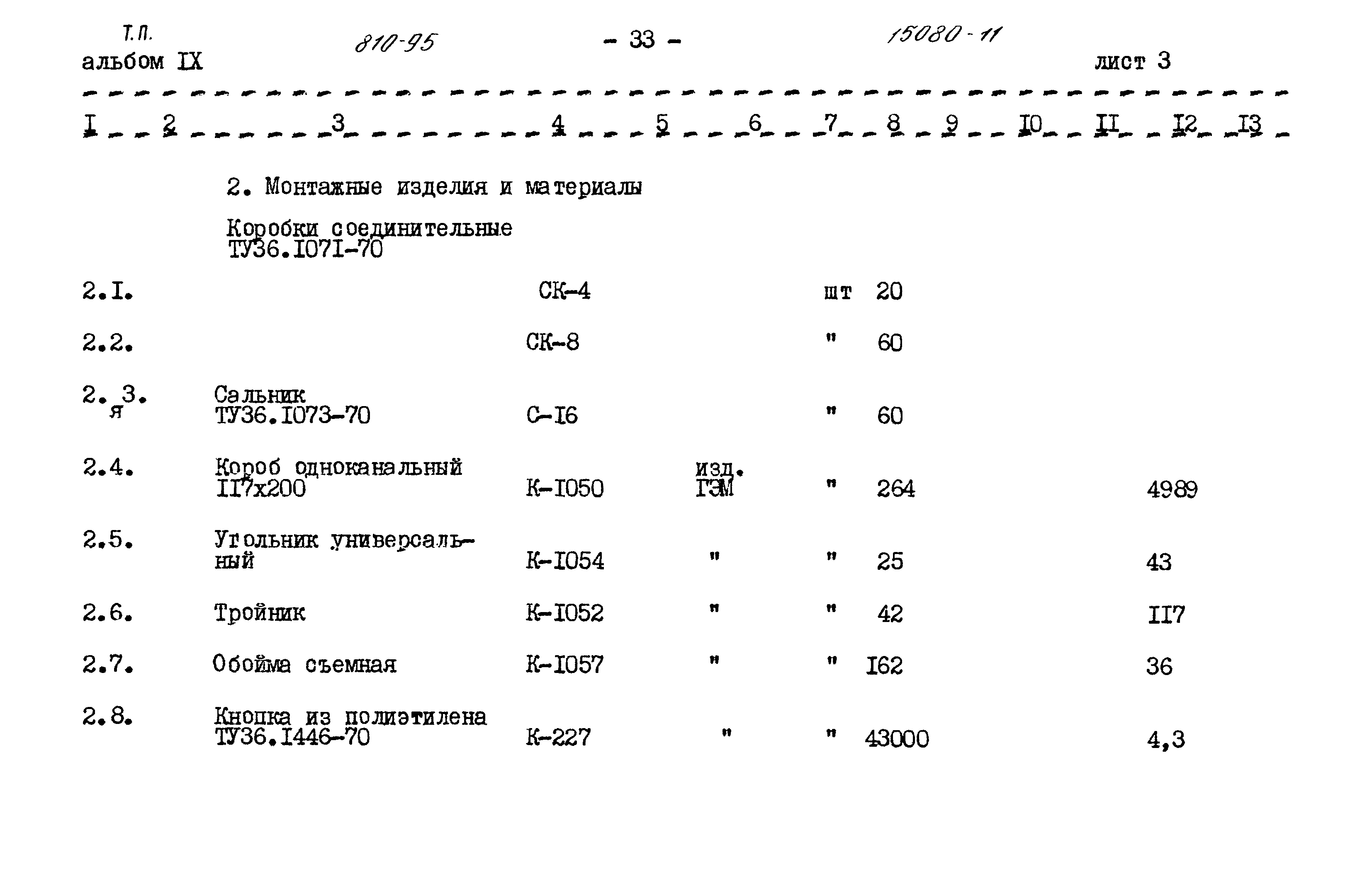 Типовой проект 810-95