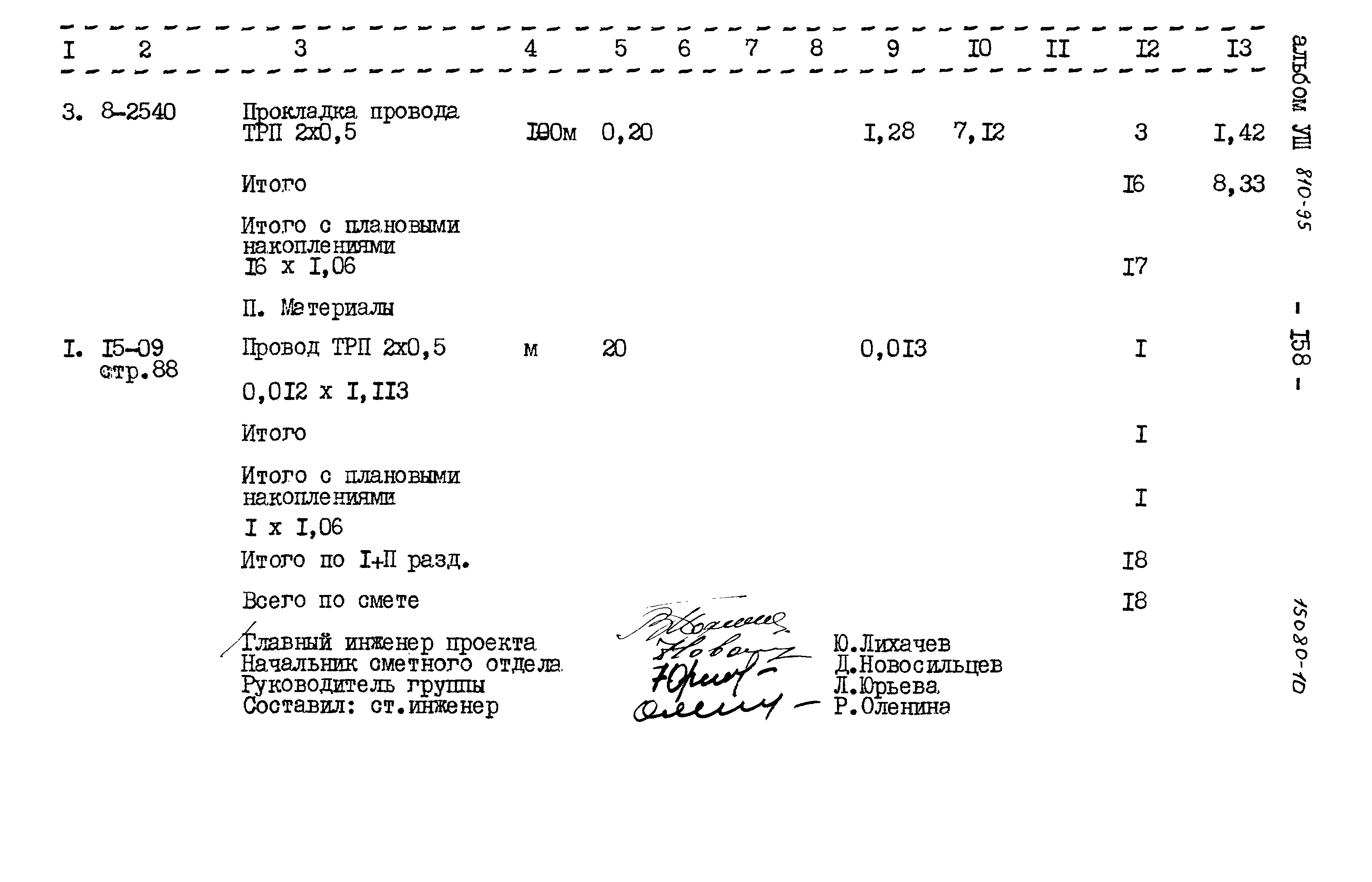 Типовой проект 810-95