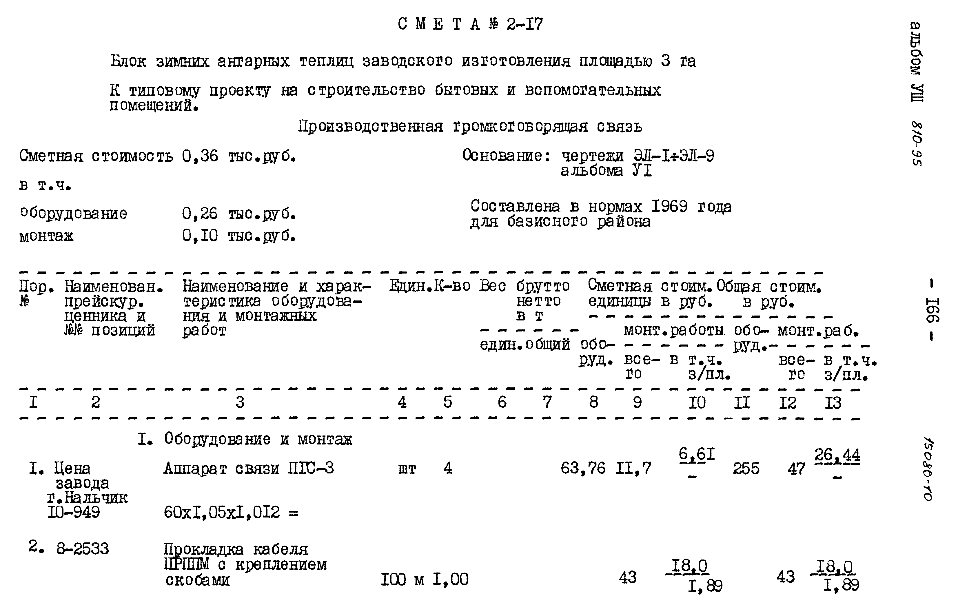 Типовой проект 810-95