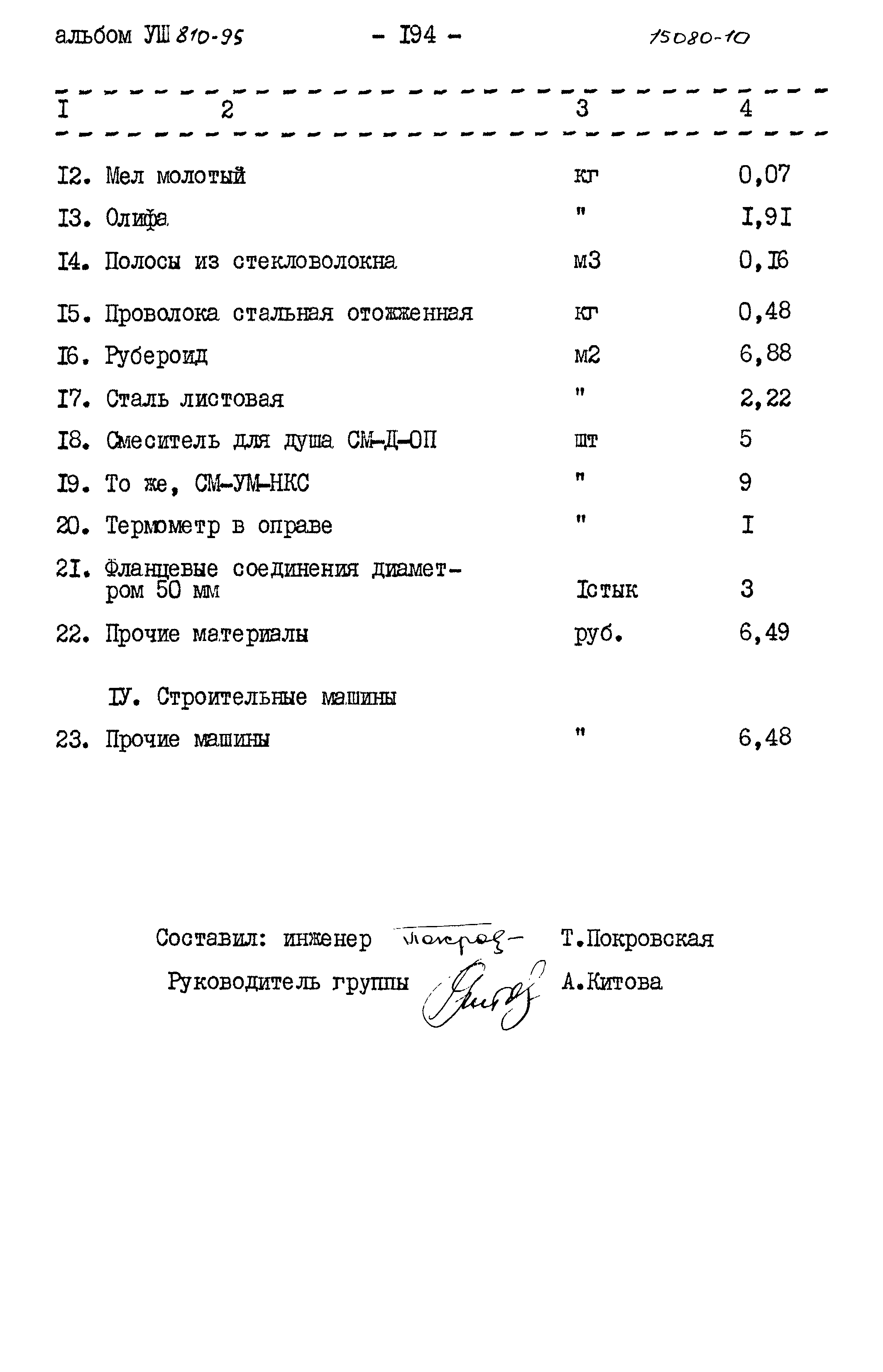 Типовой проект 810-95