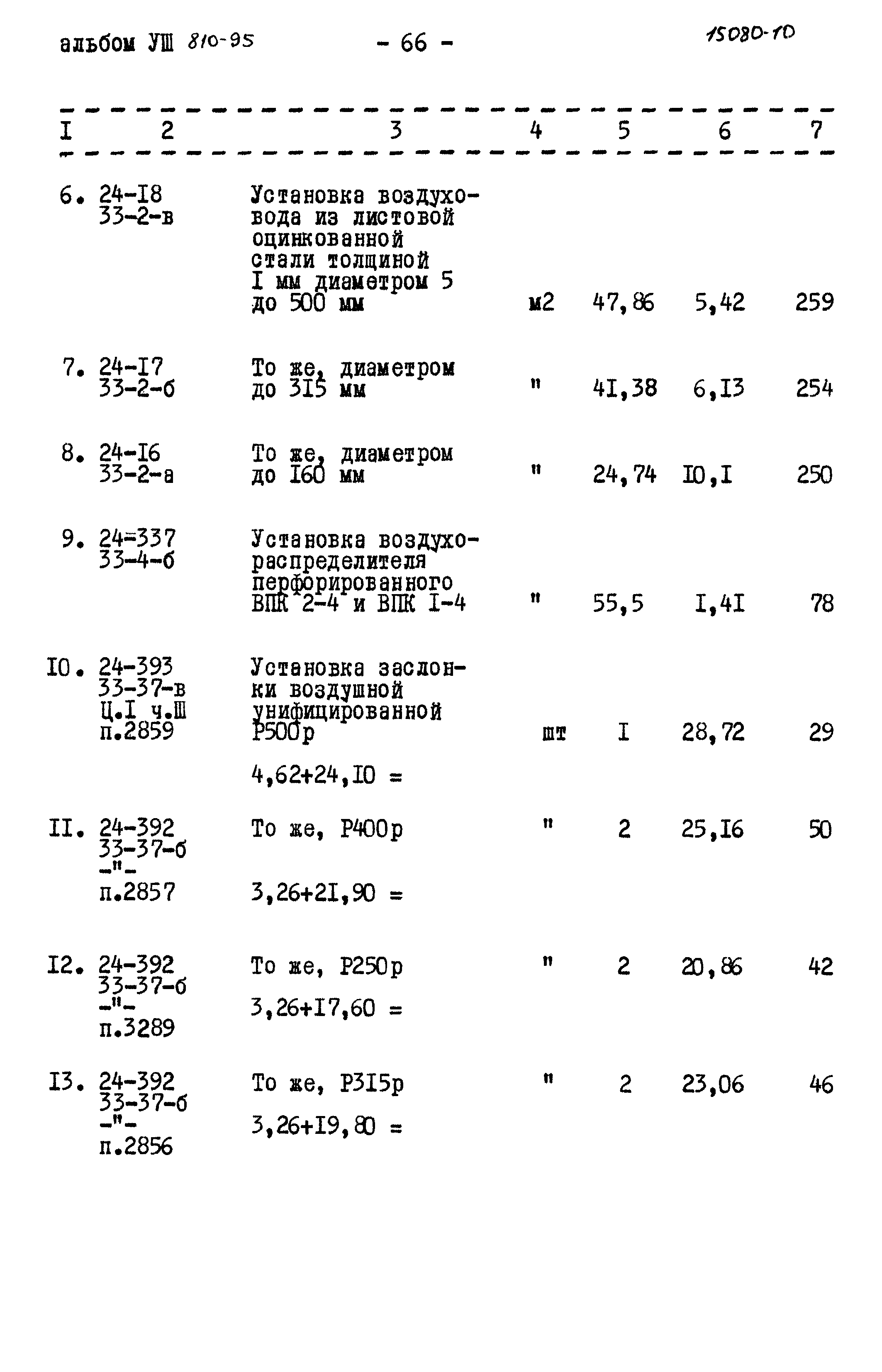 Типовой проект 810-95