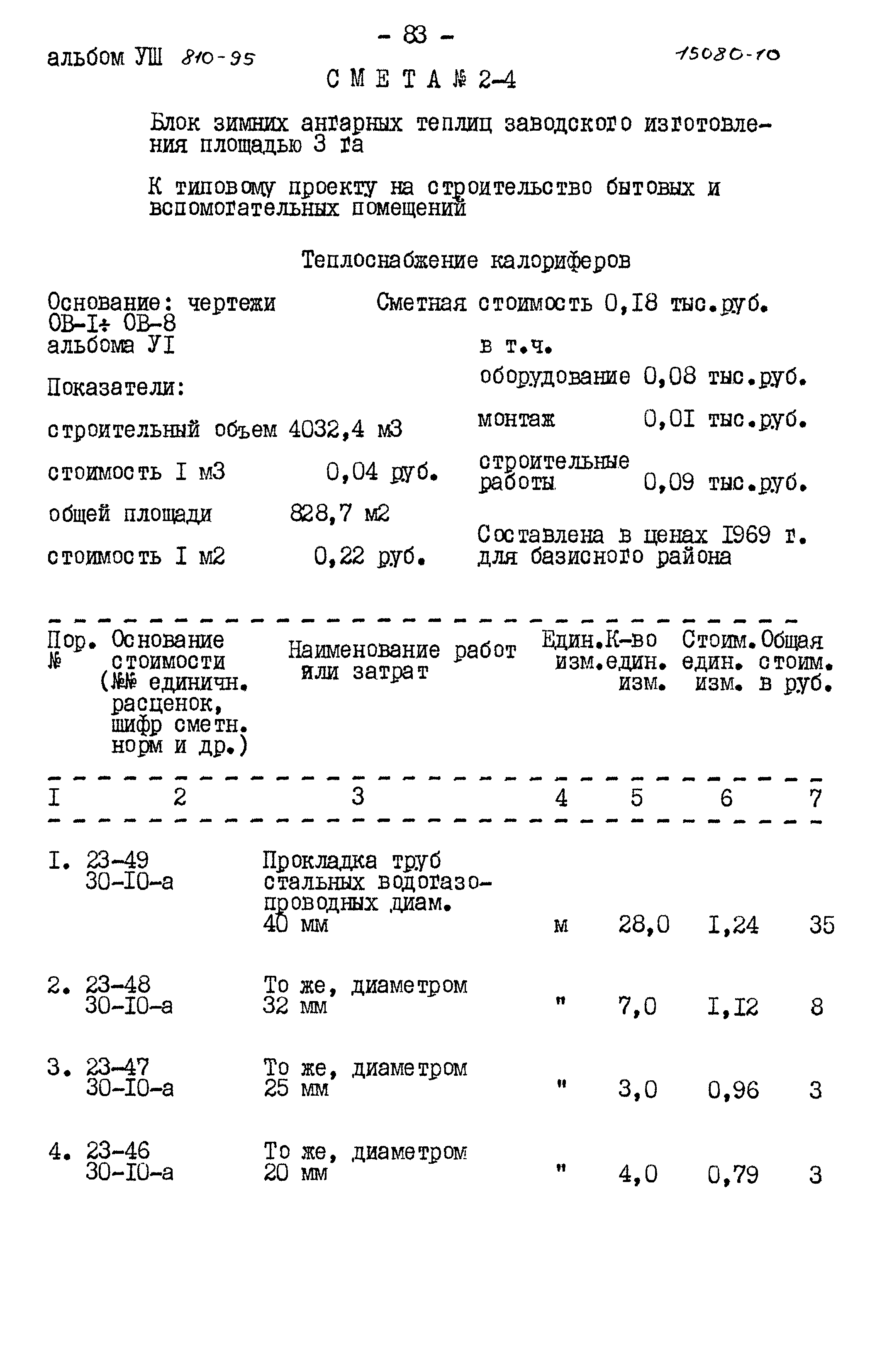 Типовой проект 810-95