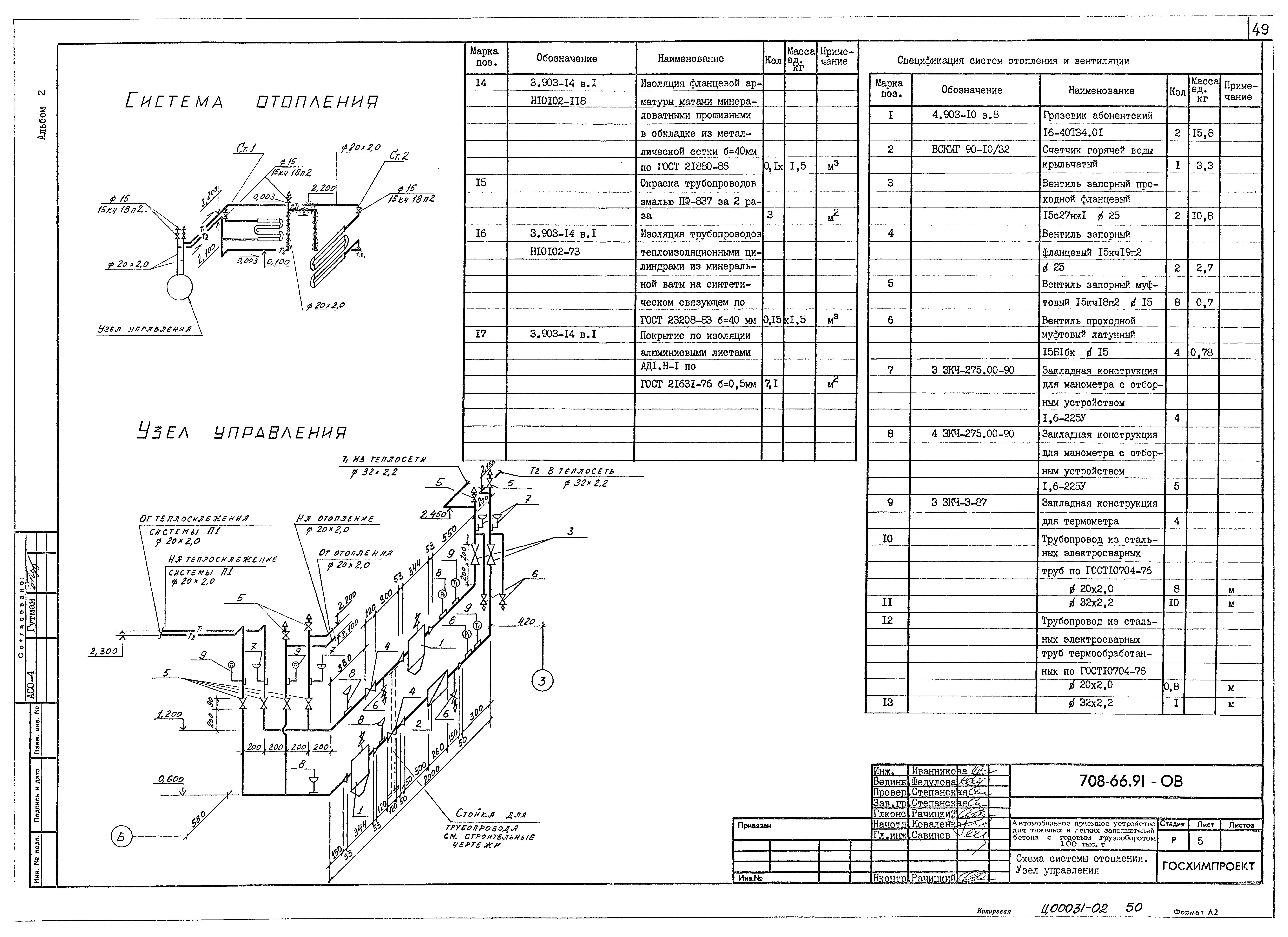 Типовой проект 708-66.91