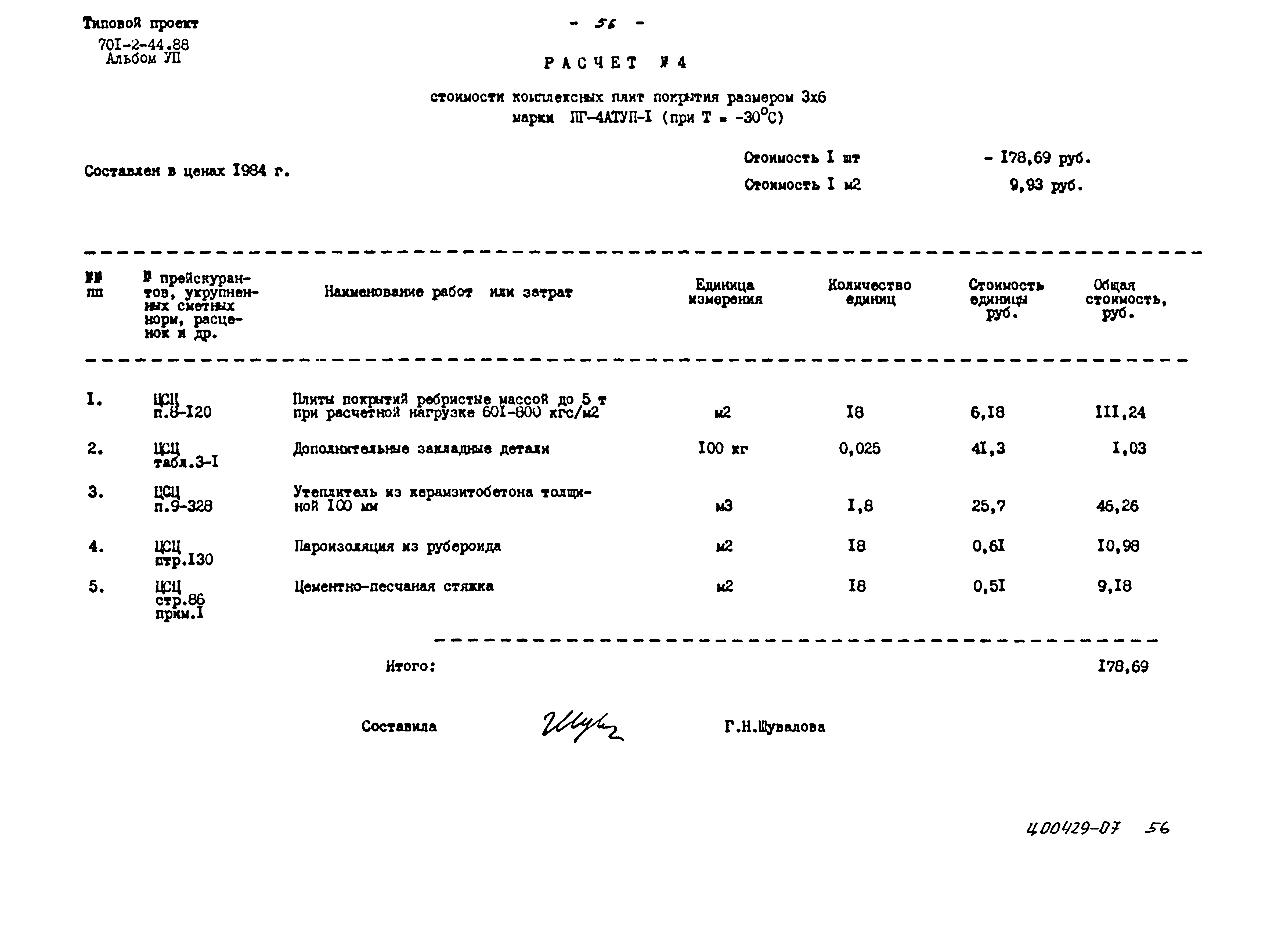 Типовой проект 701-2-44.88