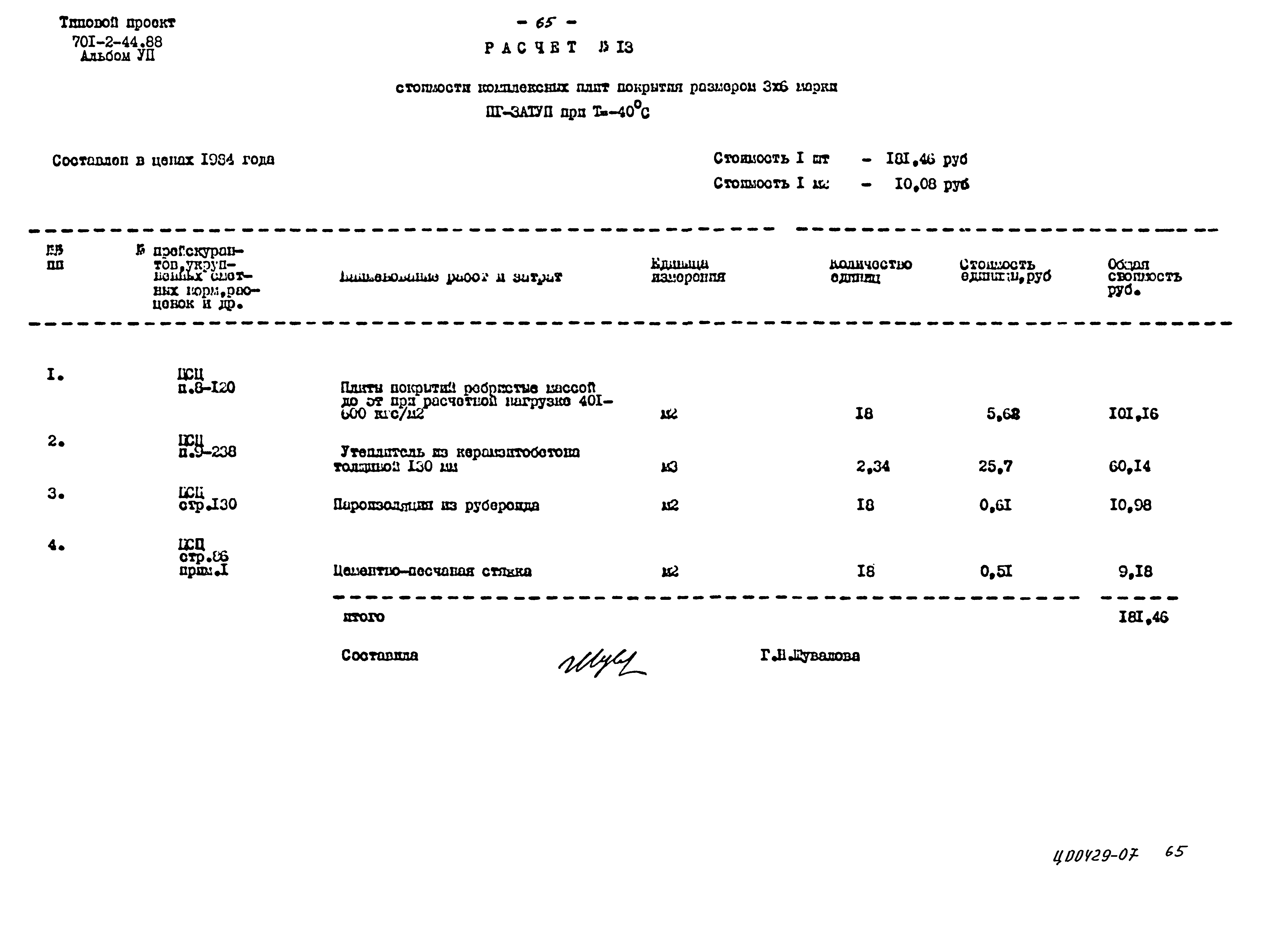 Типовой проект 701-2-44.88