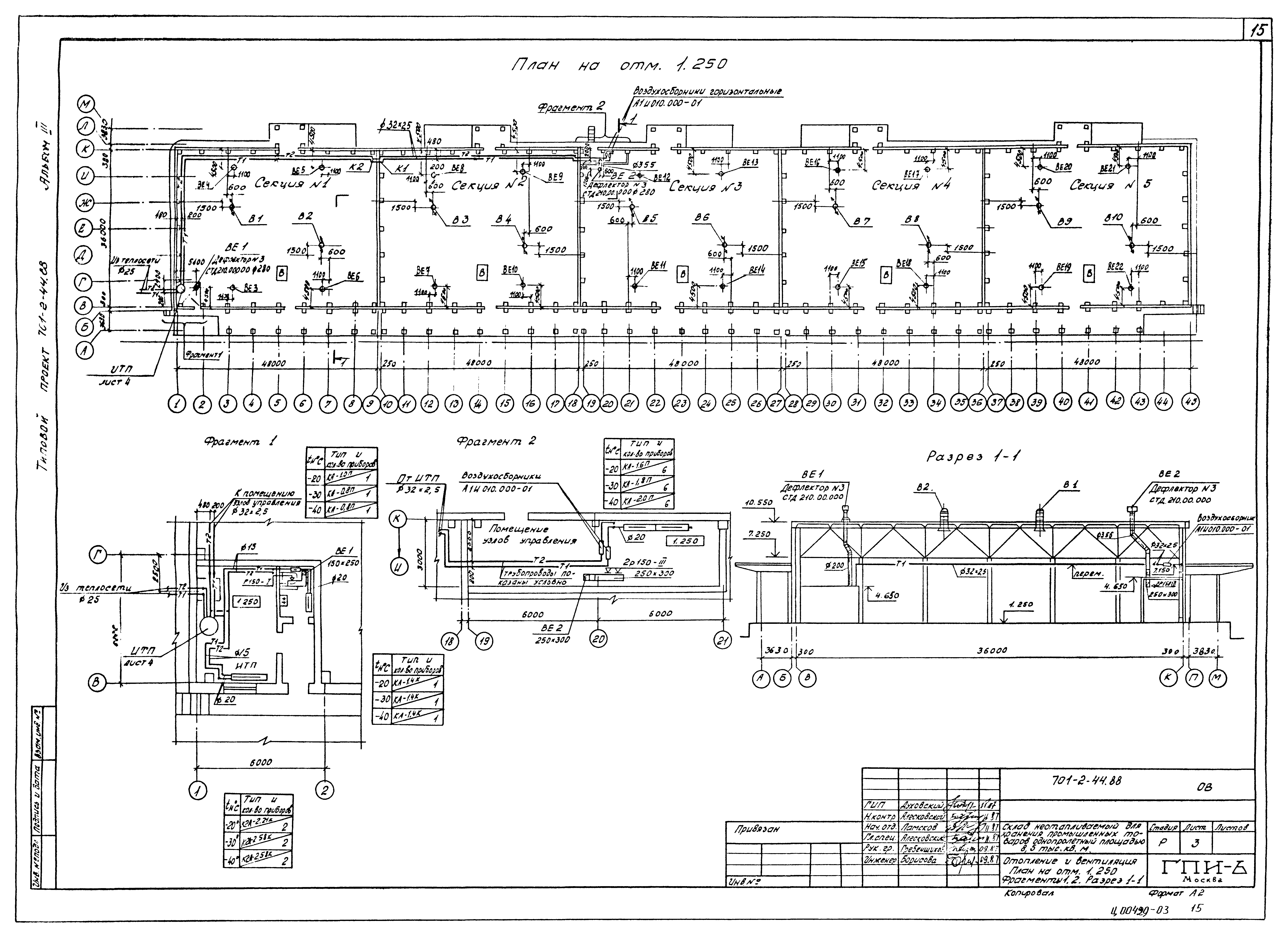 Типовой проект 701-2-44.88