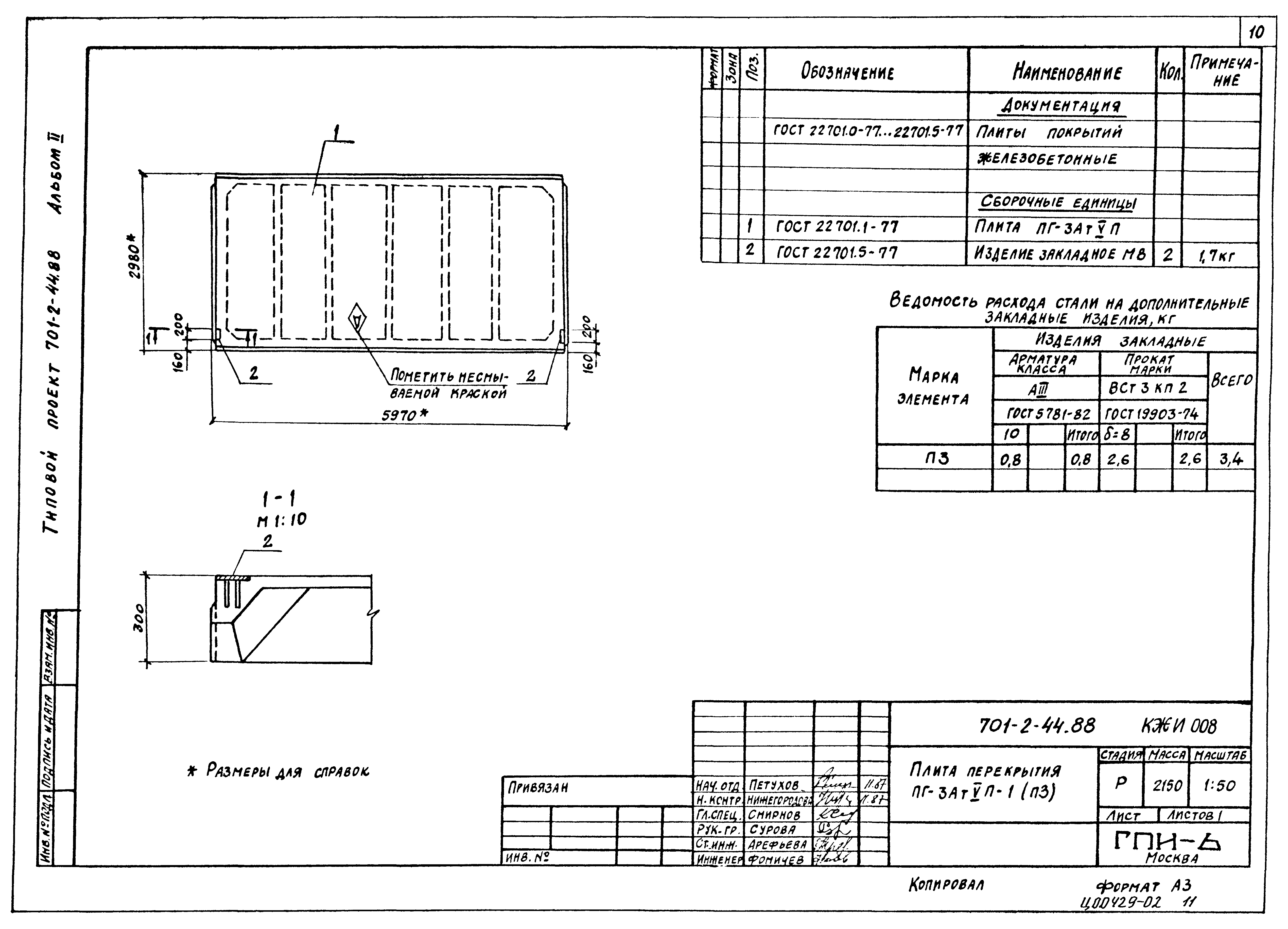 Типовой проект 701-2-44.88