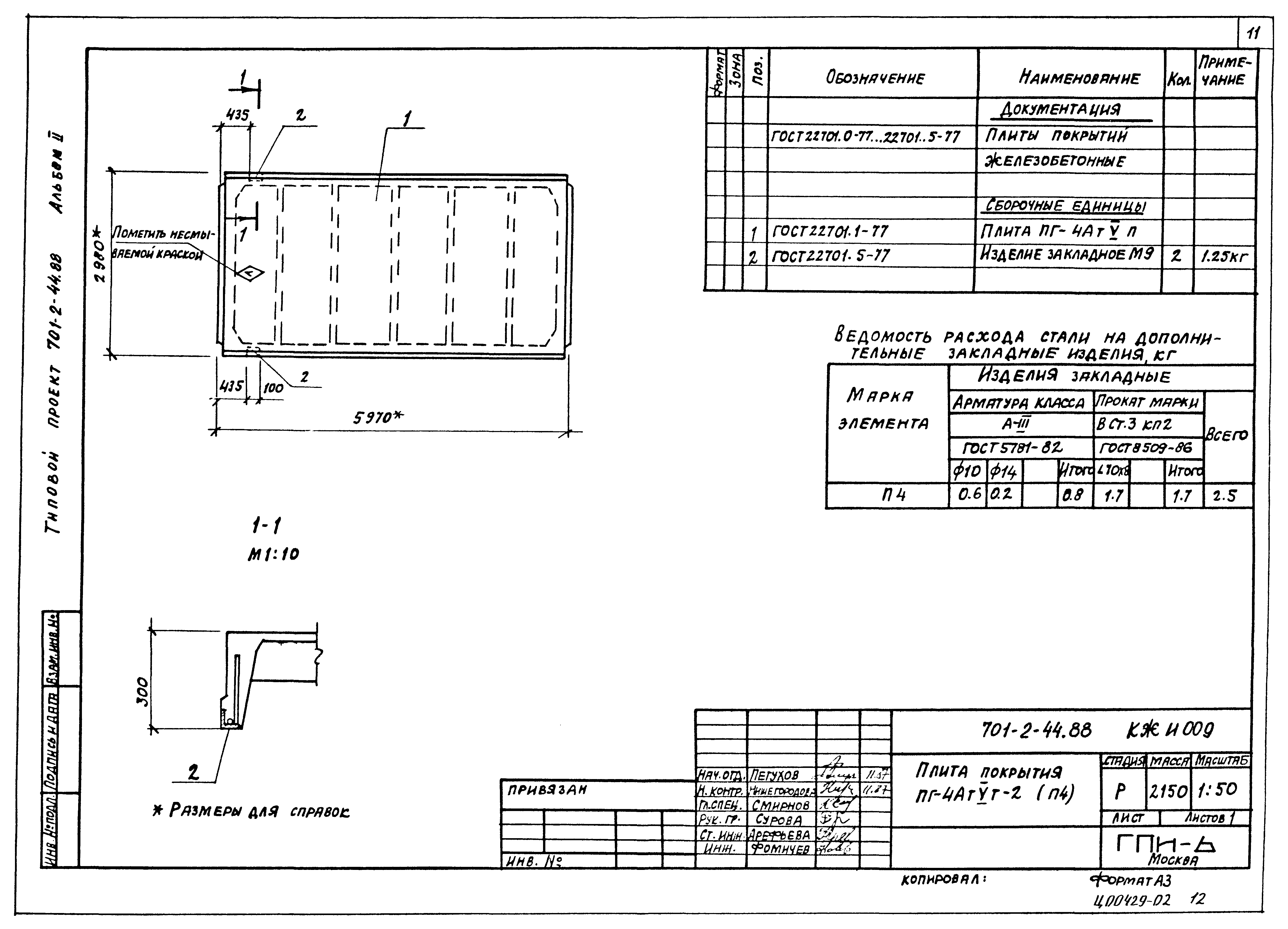 Типовой проект 701-2-44.88