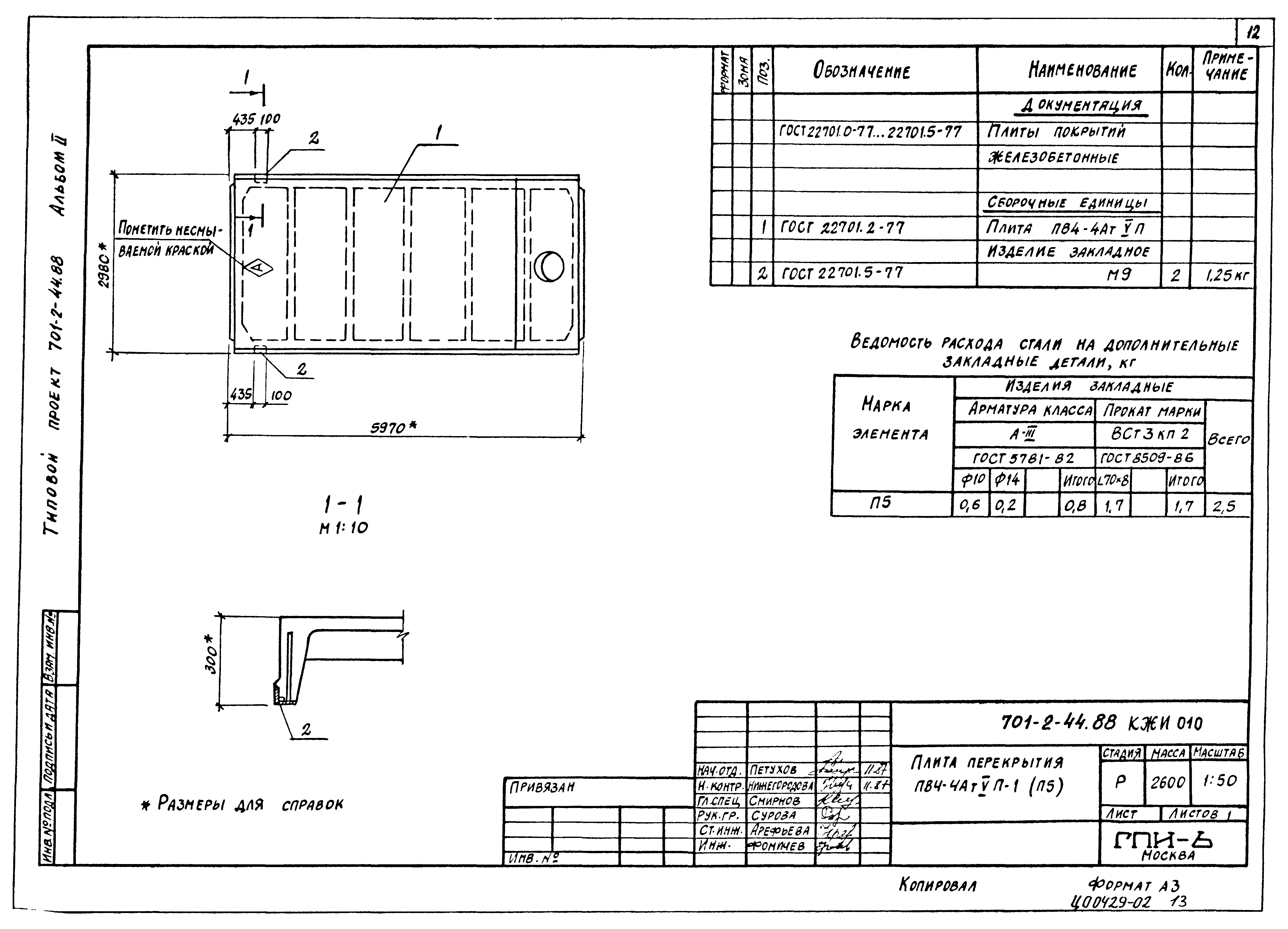 Типовой проект 701-2-44.88