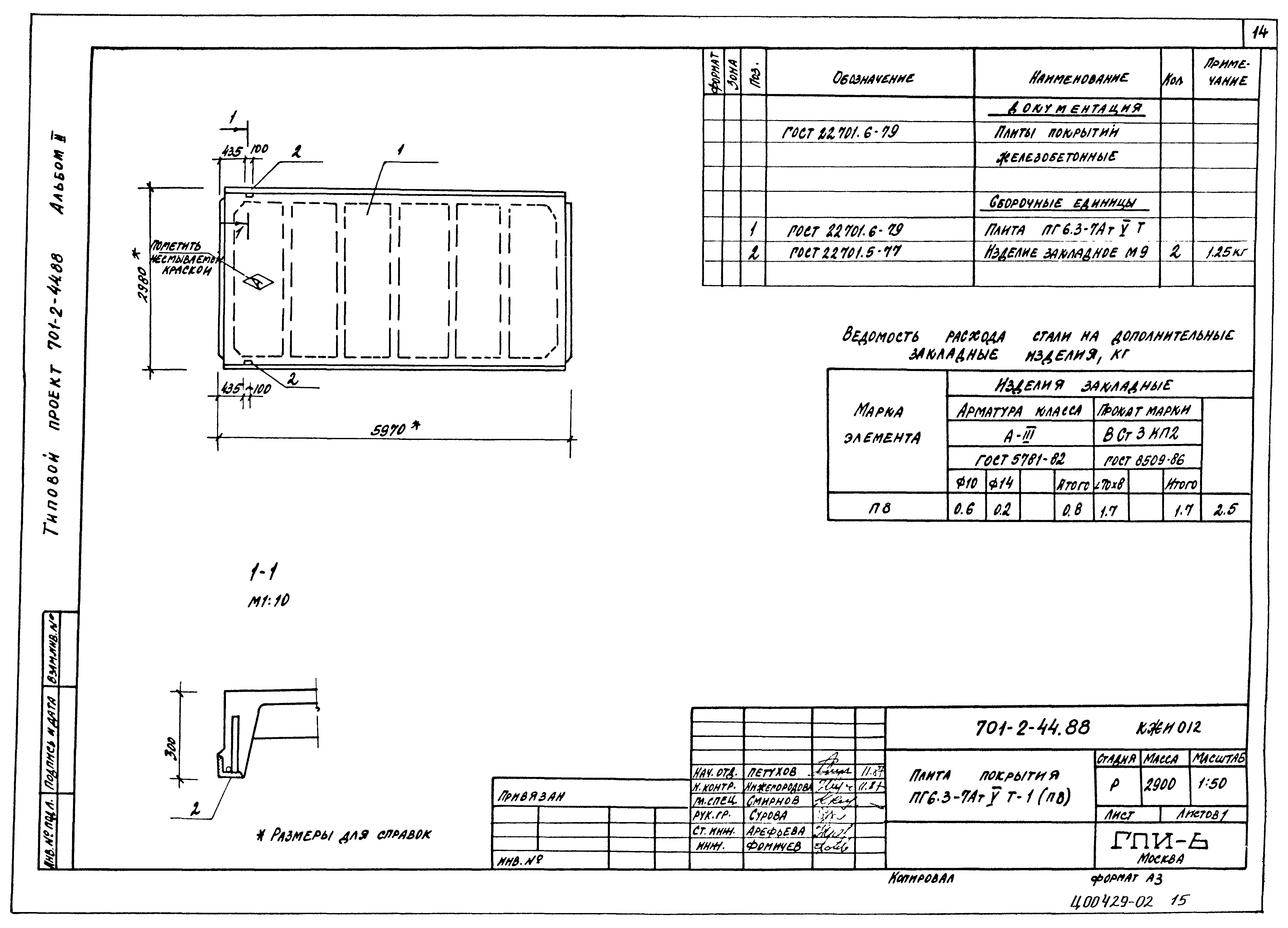 Типовой проект 701-2-44.88