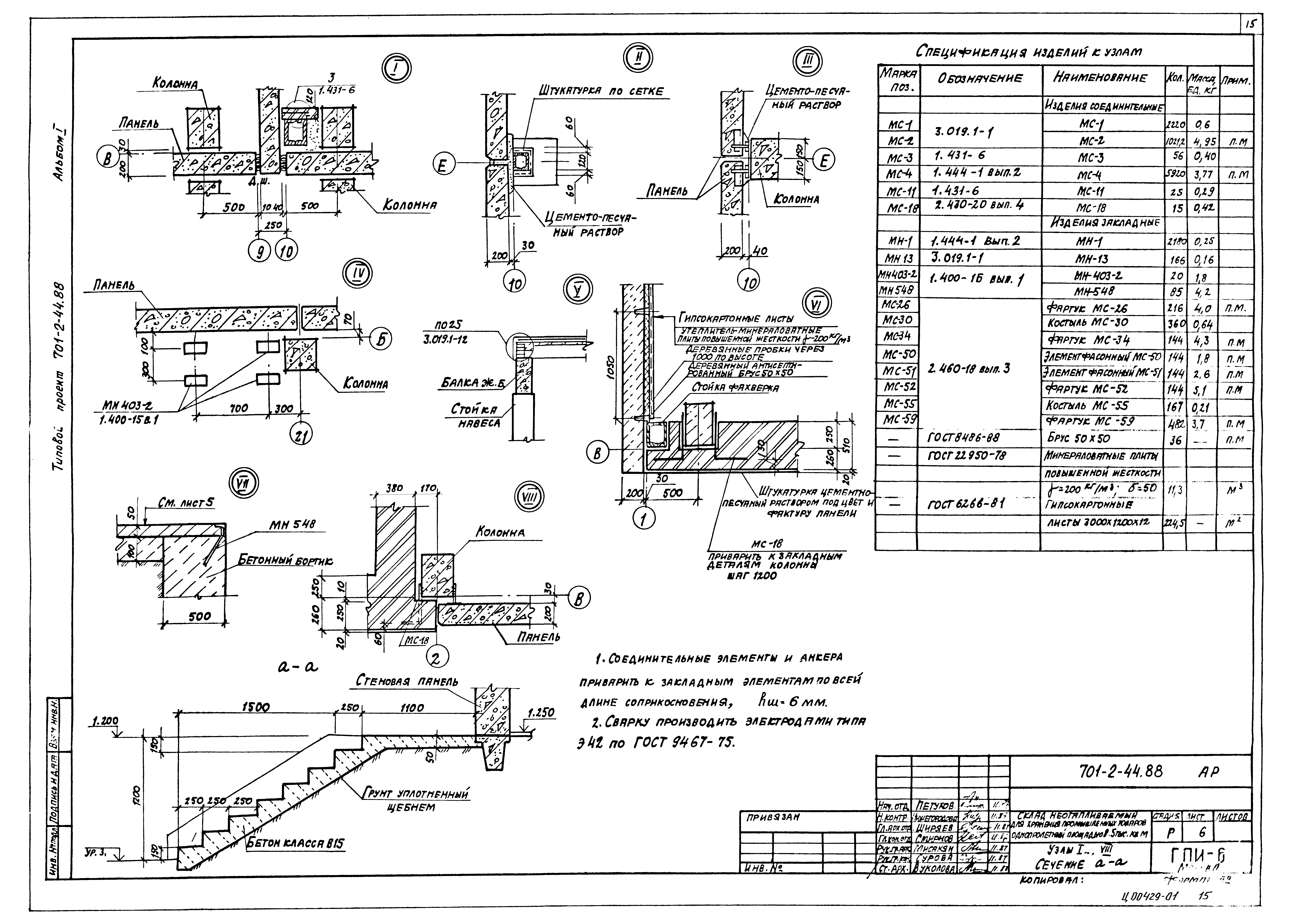 Типовой проект 701-2-44.88
