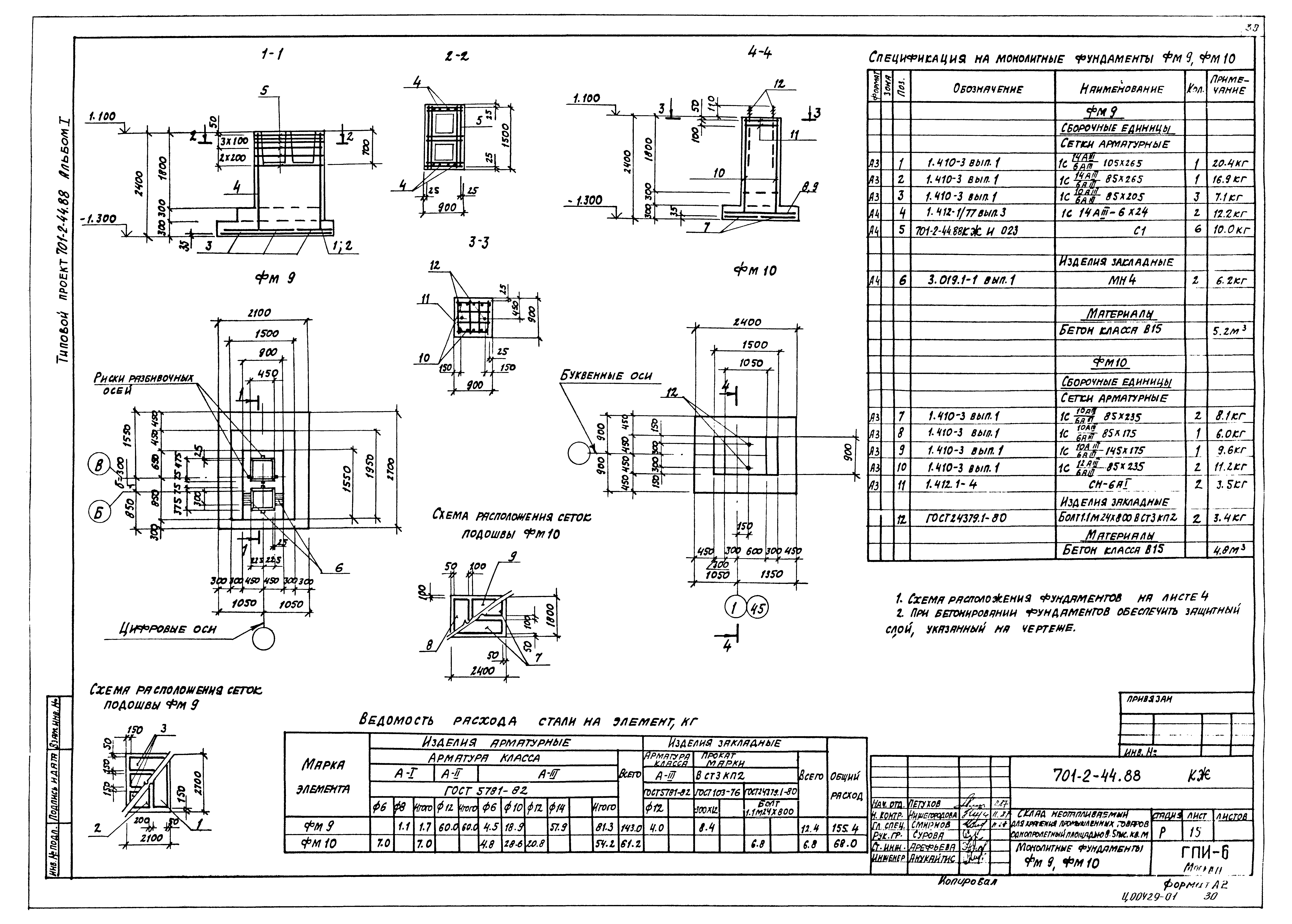 Типовой проект 701-2-44.88