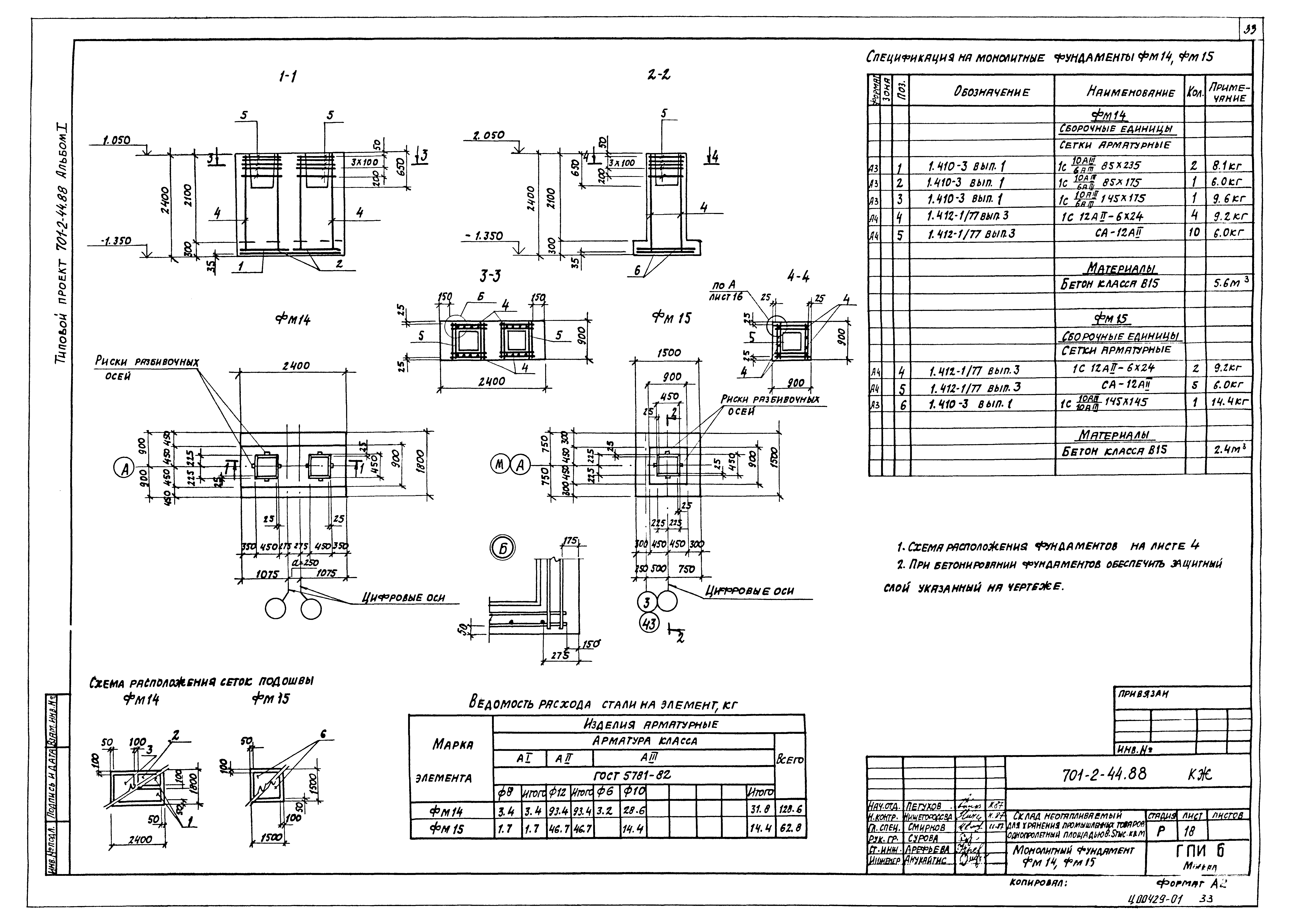 Типовой проект 701-2-44.88