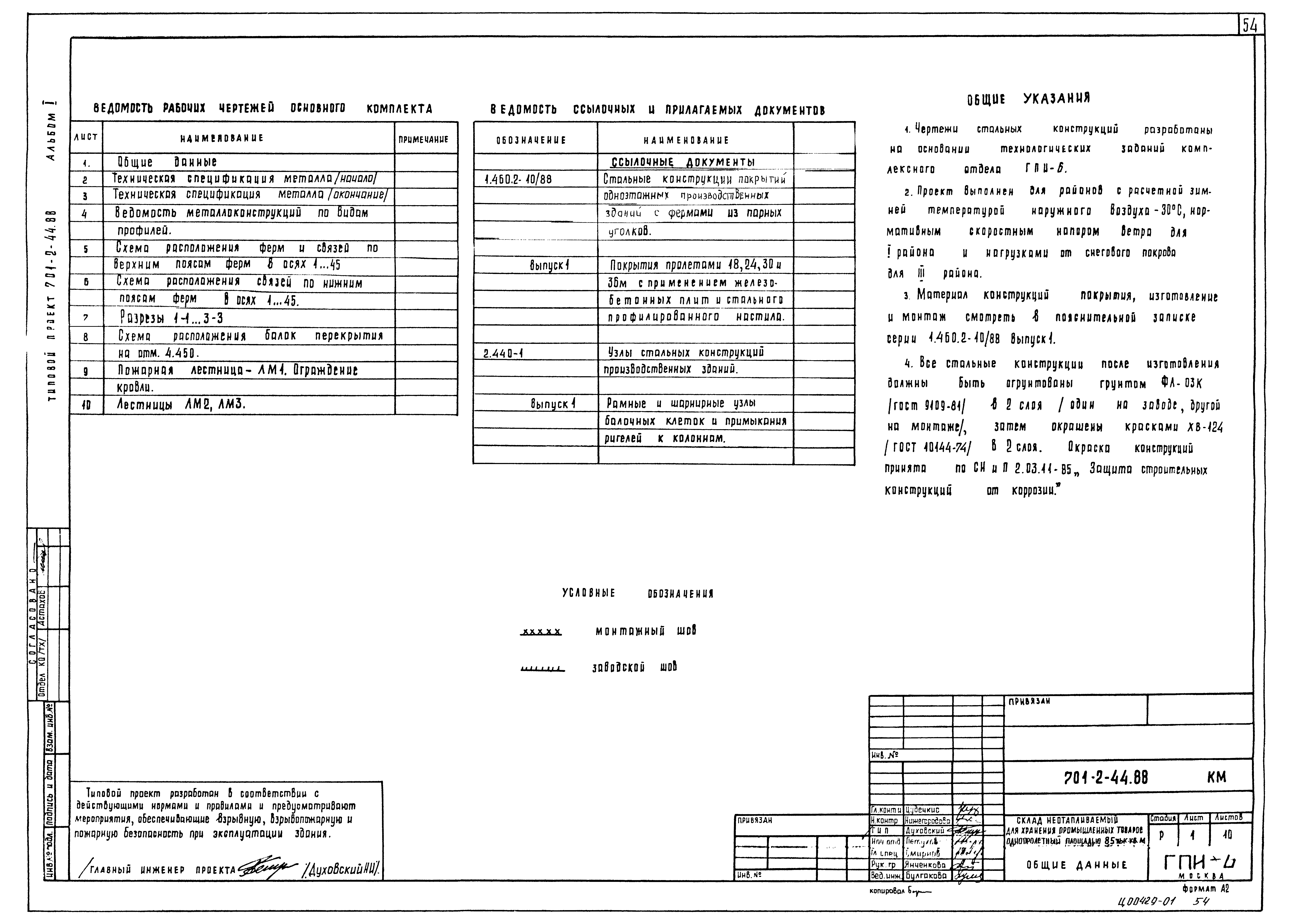 Типовой проект 701-2-44.88