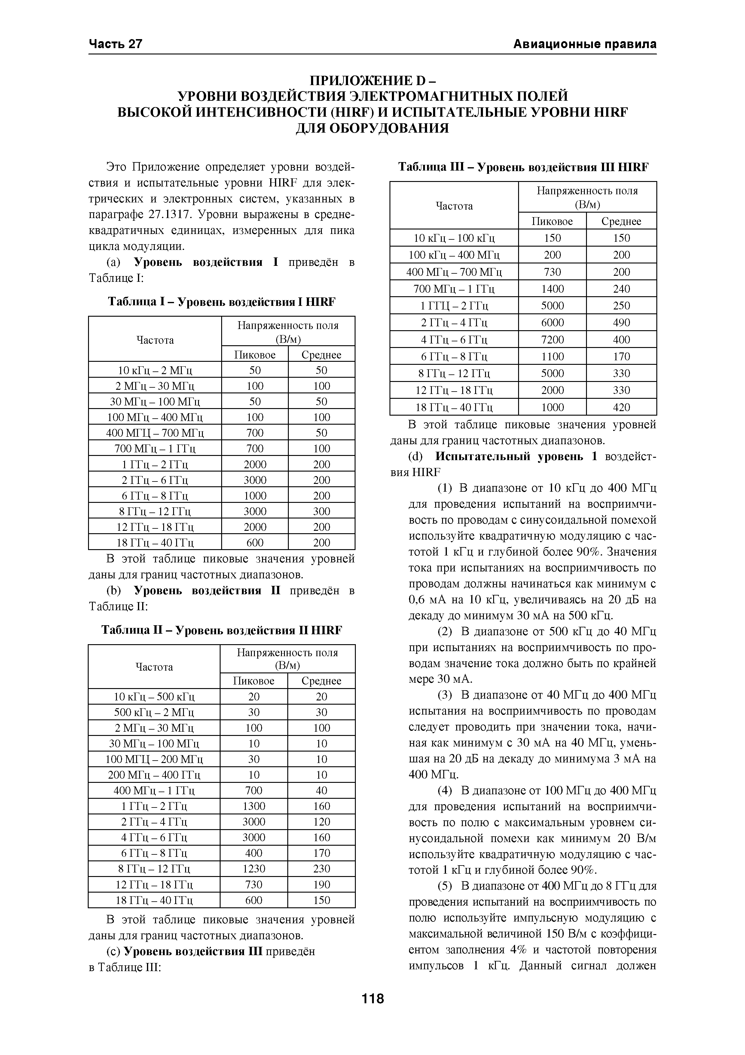 Авиационные правила Часть 27