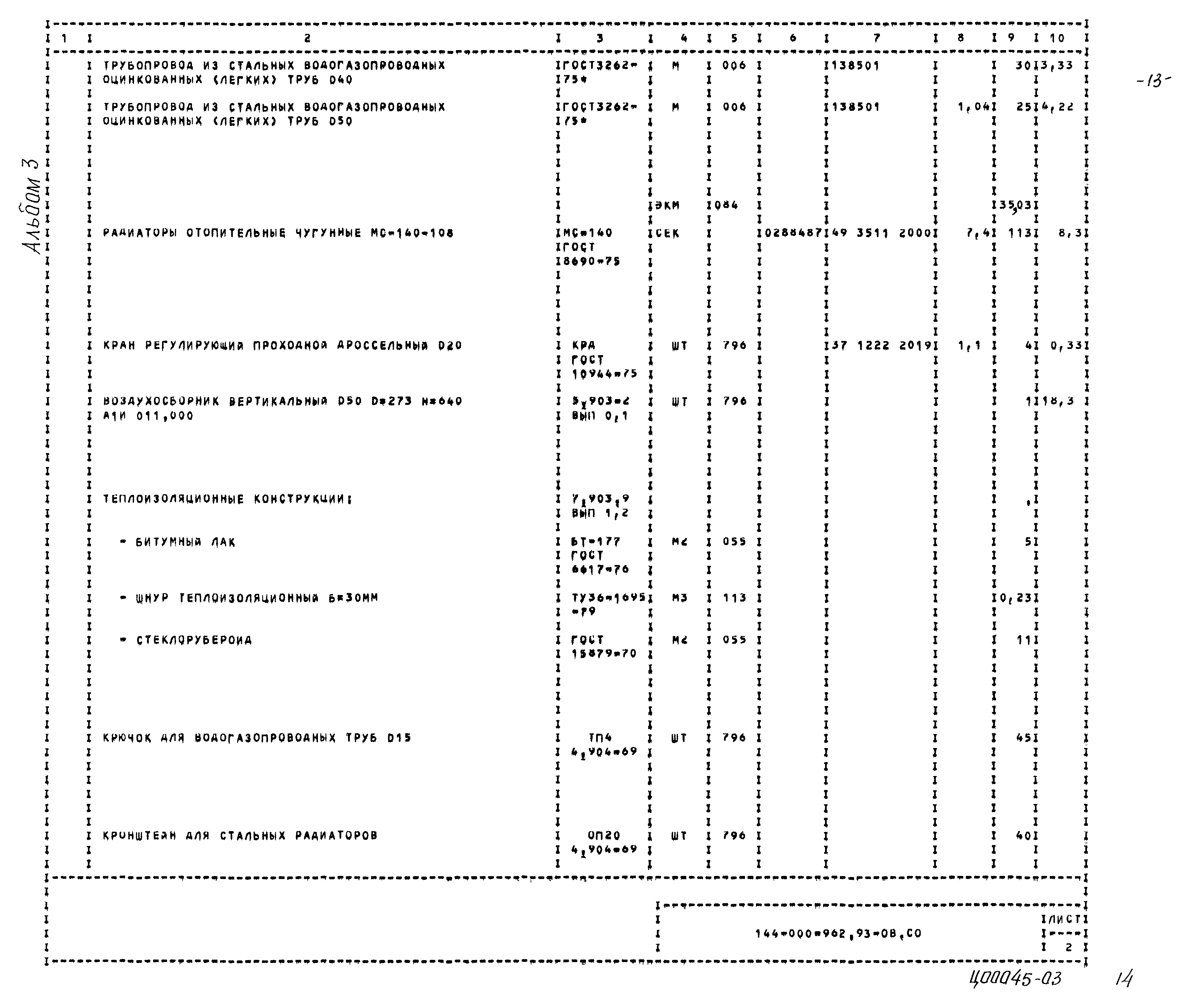Типовой проект 144-000-962.93